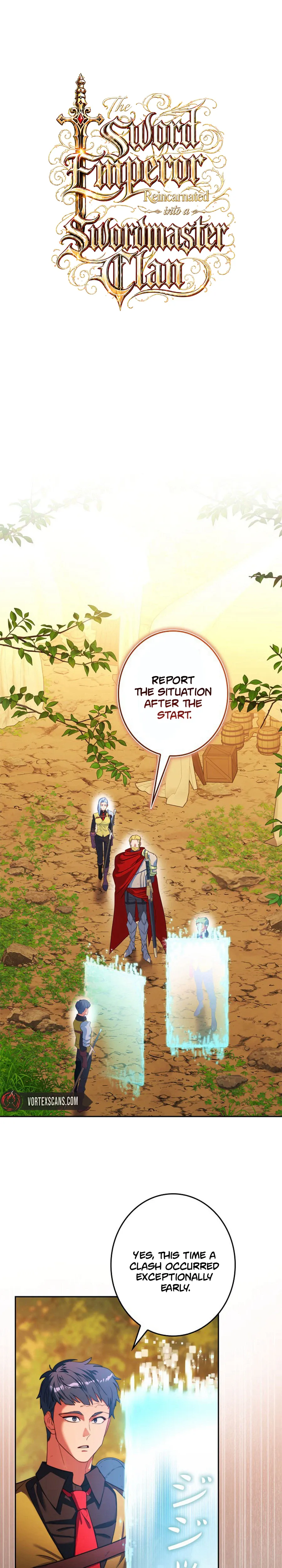 The Sword Emperor Reincarnated into a Swordmaster Clan Chapter 5 page 2 - 