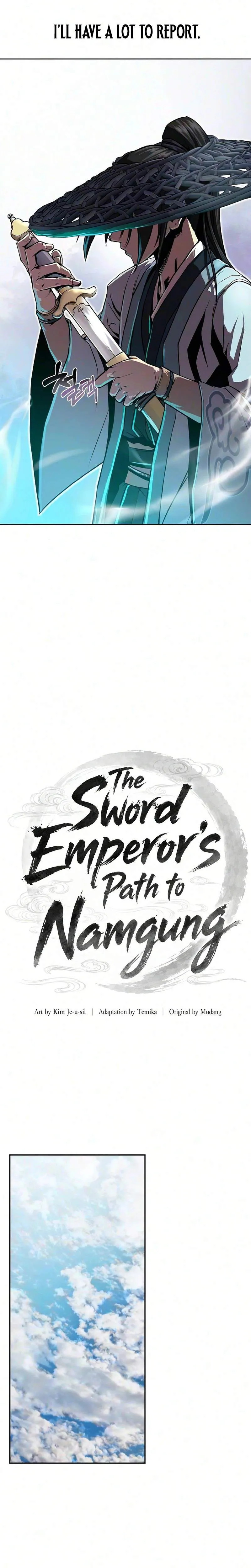 The Sword Emperor’s Path to Namgung Chapter 11 page 6 - 