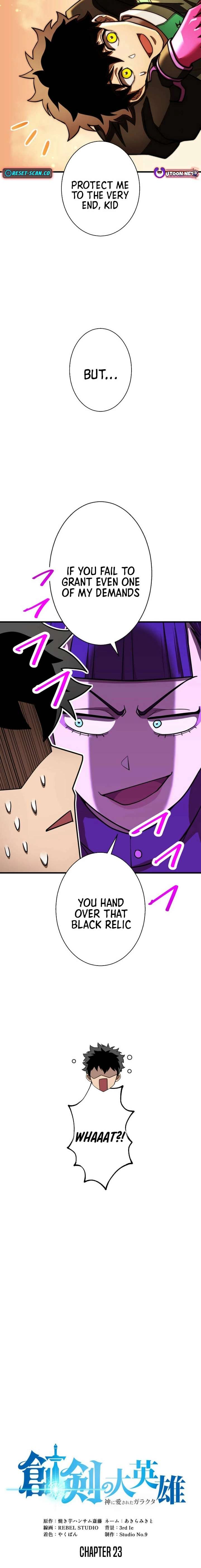 The Sword-Forging Great Hero: The Scrap Favored by the Gods Chapter 23 page 2 - 