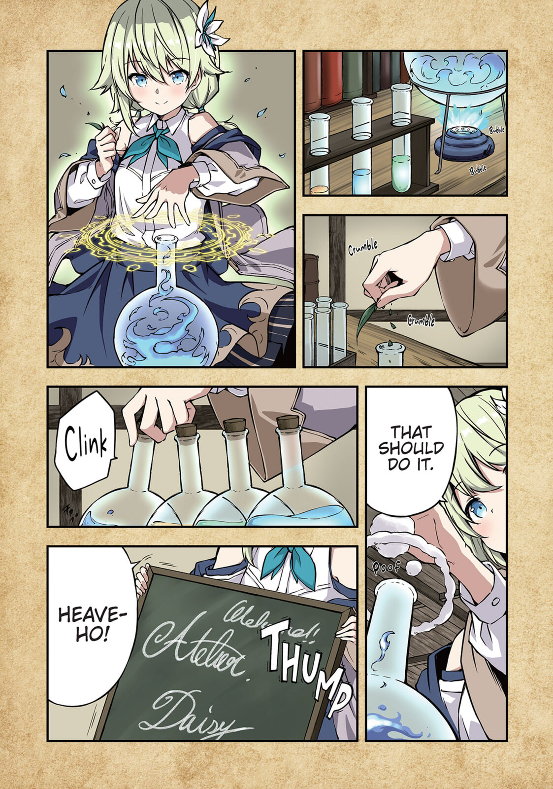 The Tale of a Little Alchemist Blessed by the Spirits Chapter 1 page 1 - 