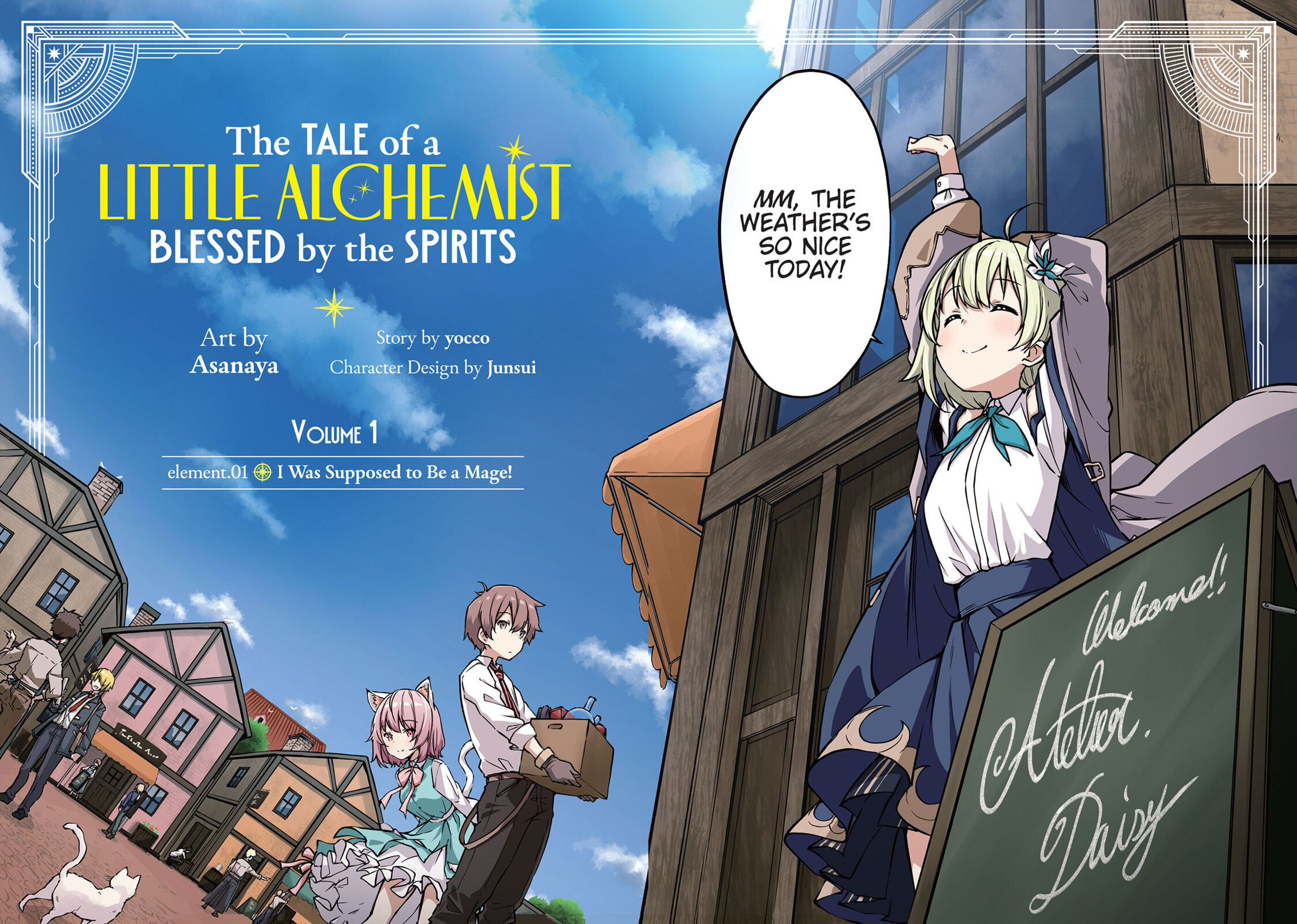 The Tale of a Little Alchemist Blessed by the Spirits Chapter 1 page 2 - 