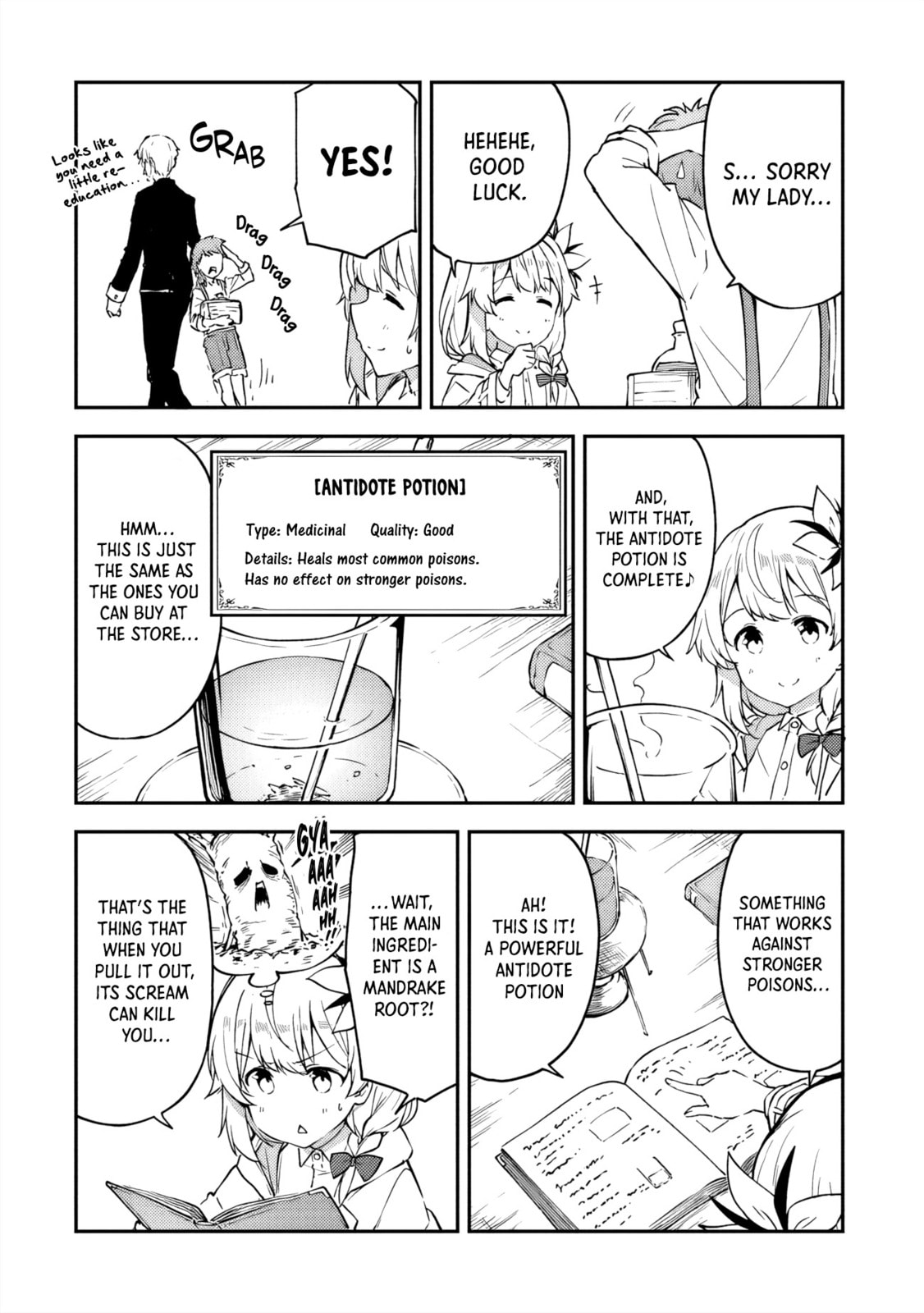 The Tale of a Little Alchemist Blessed by the Spirits Chapter 12 page 4 - 
