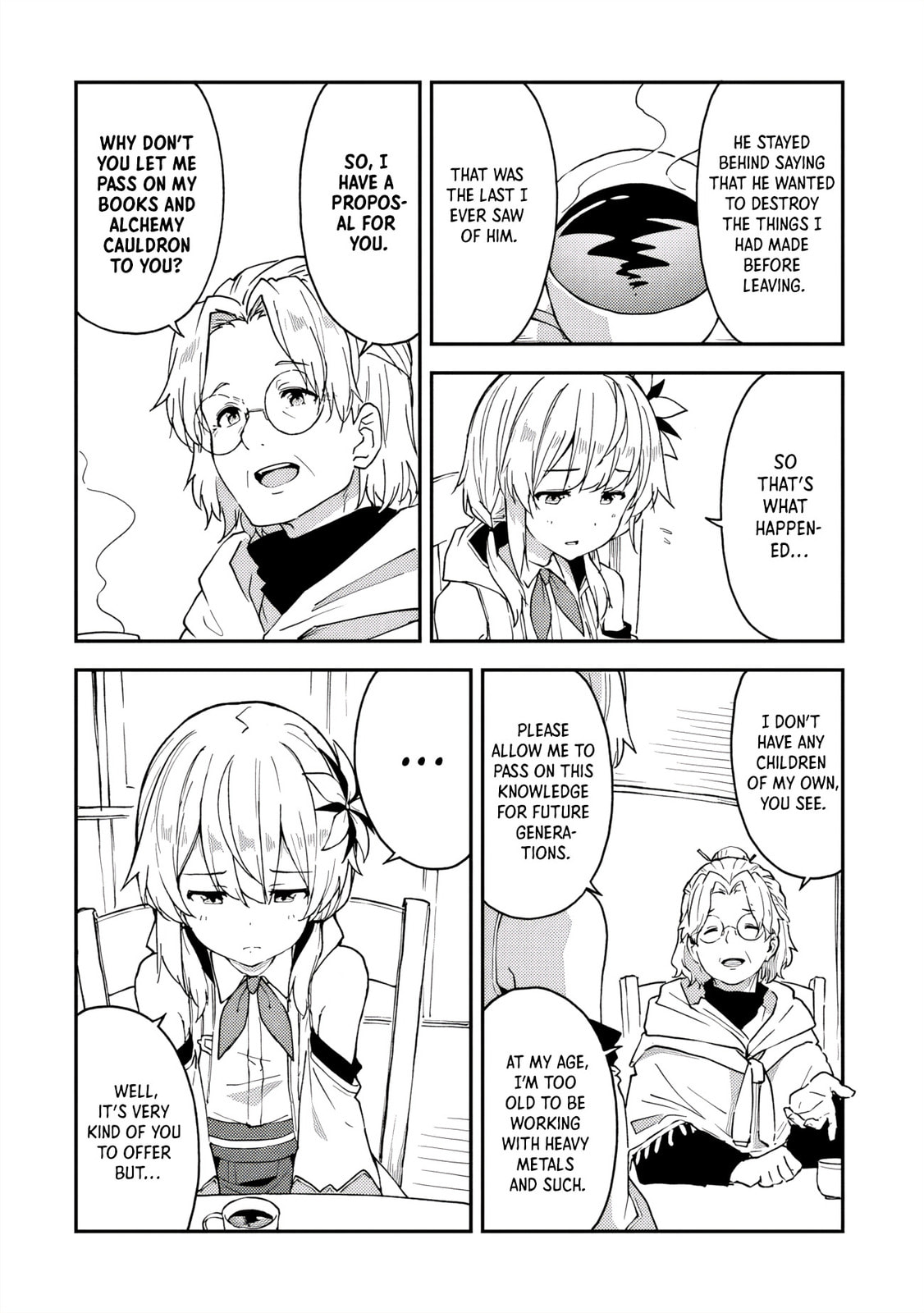 The Tale of a Little Alchemist Blessed by the Spirits Chapter 20 page 6 - 