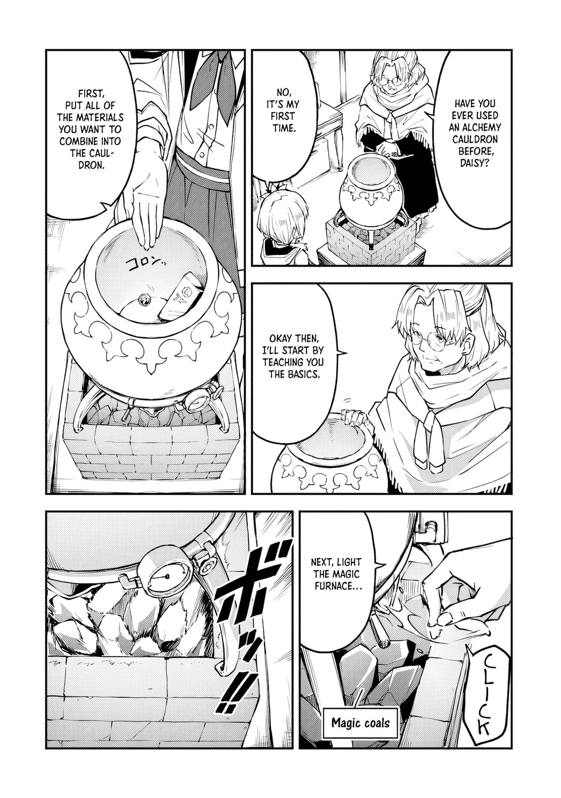 The Tale of a Little Alchemist Blessed by the Spirits Chapter 21 page 13 - 