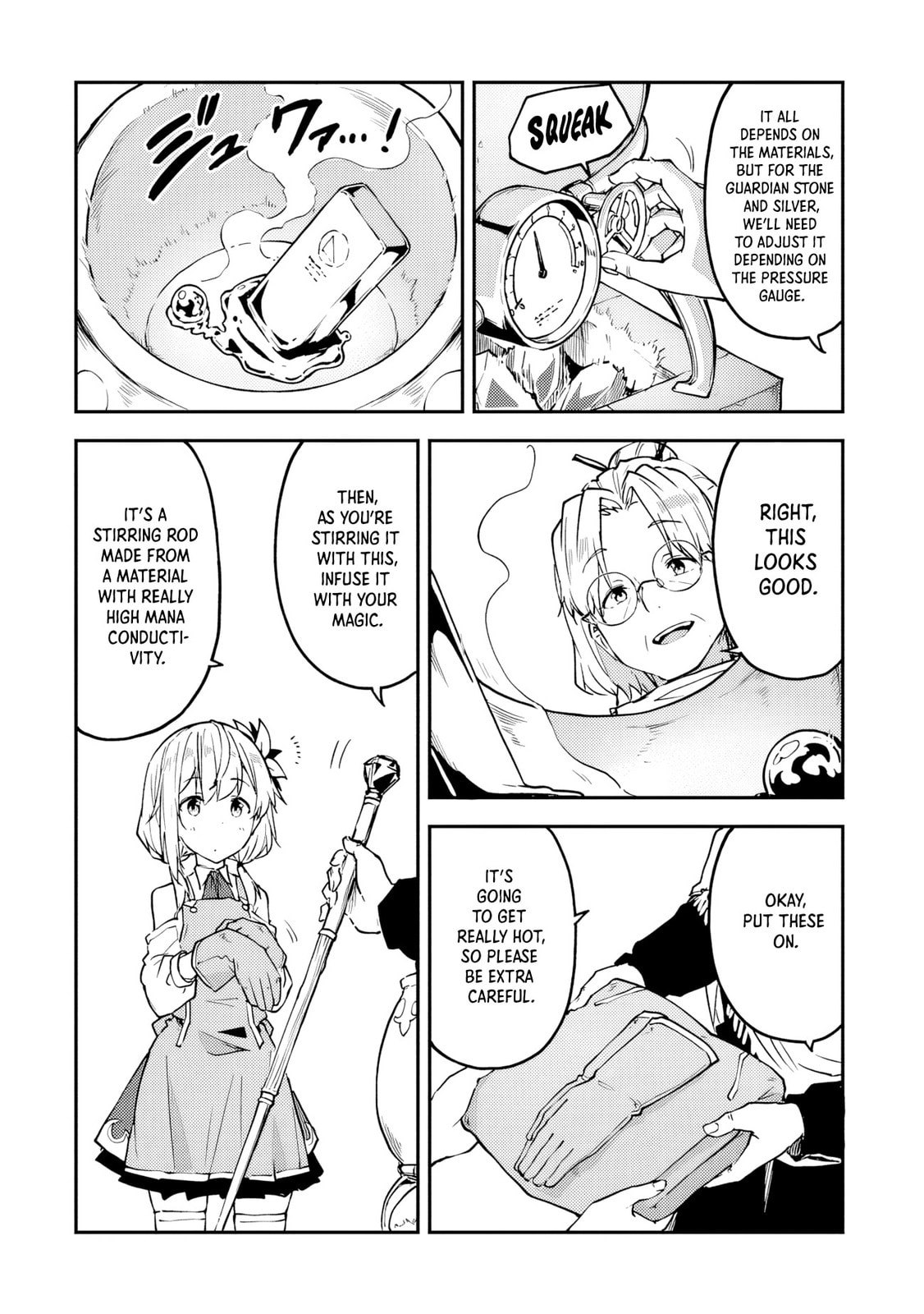 The Tale of a Little Alchemist Blessed by the Spirits Chapter 21 page 14 - 