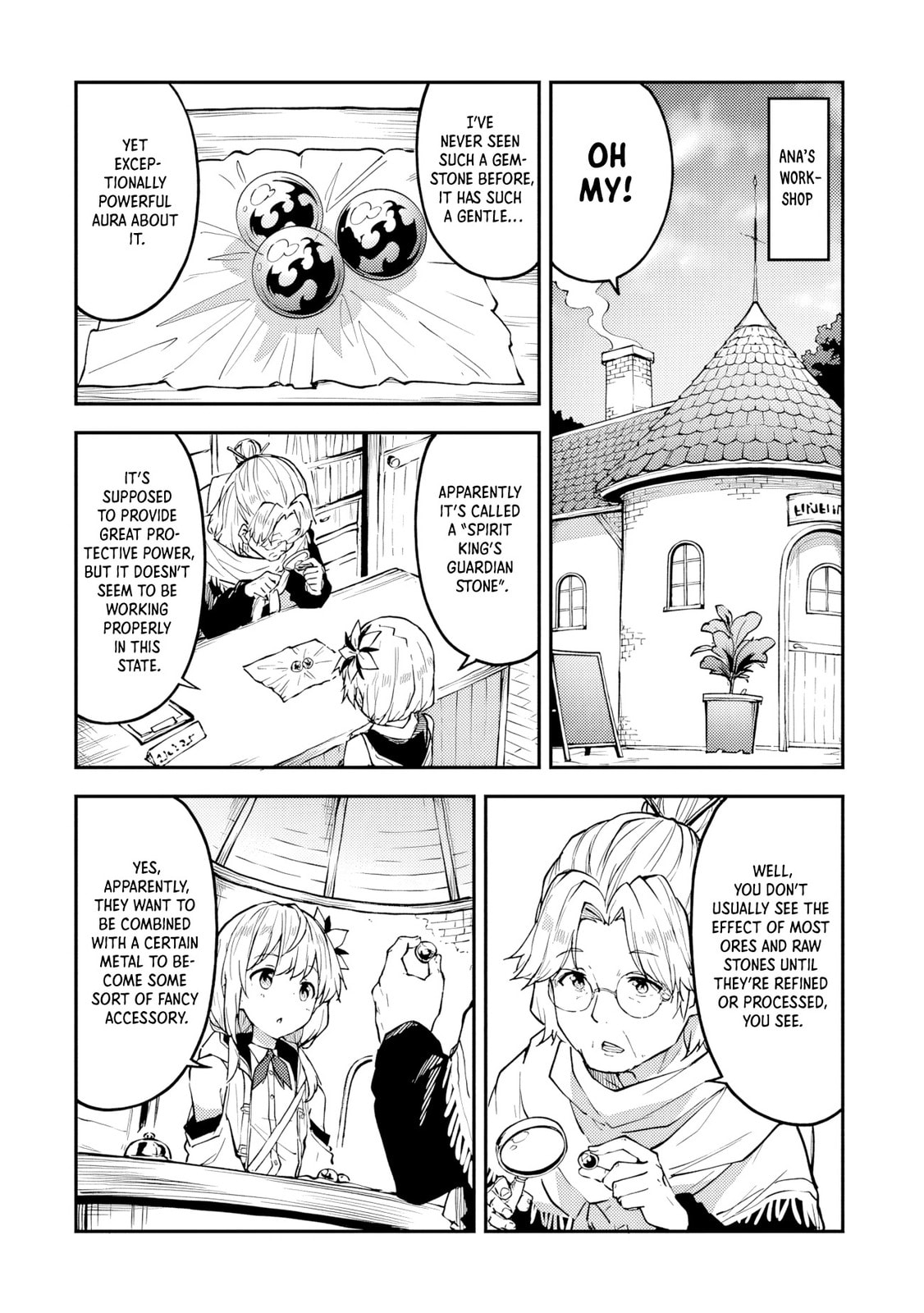 The Tale of a Little Alchemist Blessed by the Spirits Chapter 21 page 3 - 