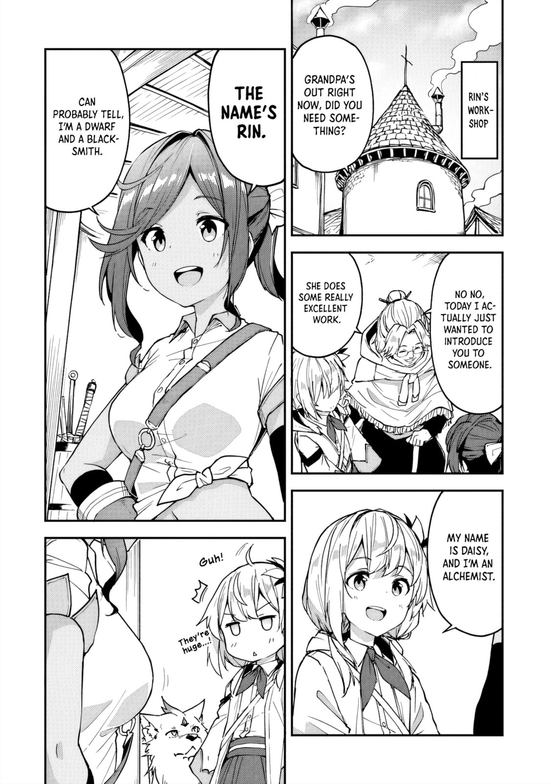The Tale of a Little Alchemist Blessed by the Spirits Chapter 22 page 3 - 