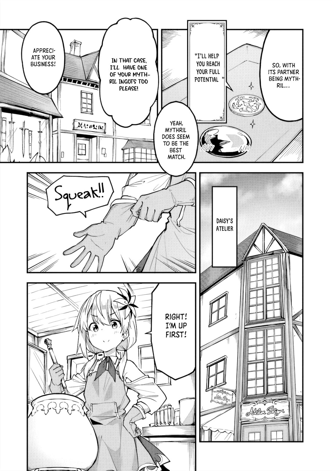 The Tale of a Little Alchemist Blessed by the Spirits Chapter 24 page 13 - 