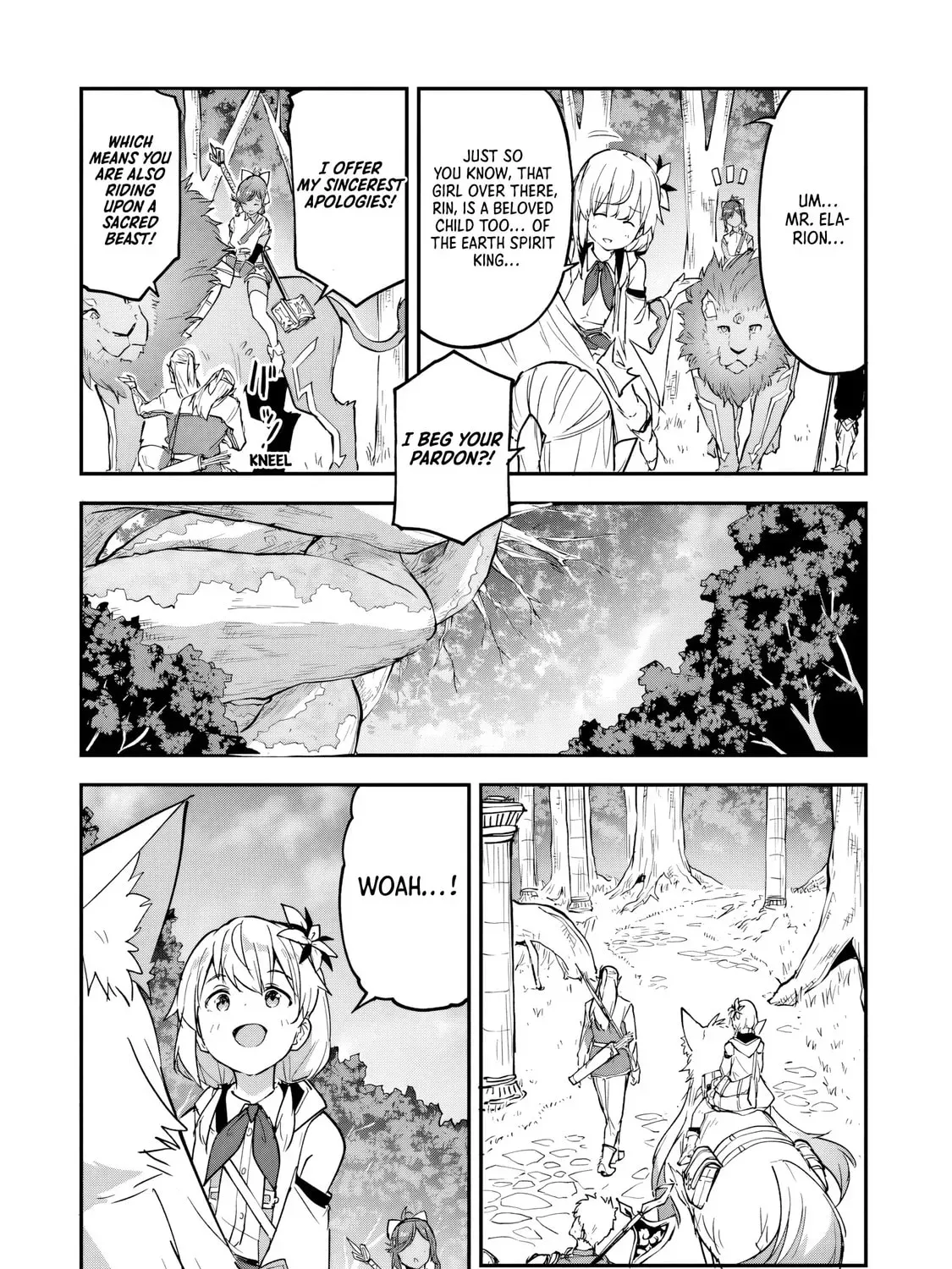 The Tale of a Little Alchemist Blessed by the Spirits Chapter 35 page 13 - 