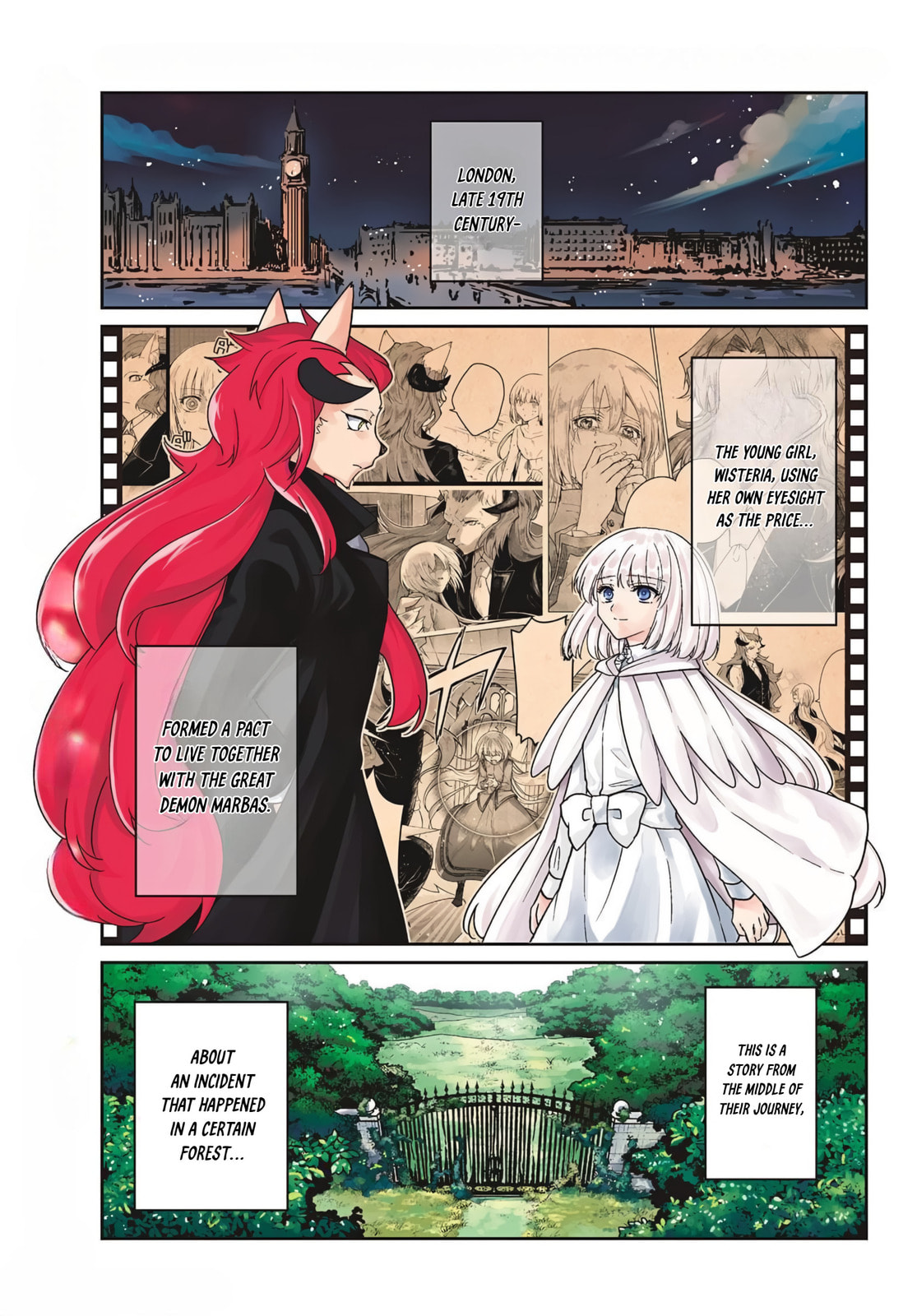 The Tale of Outcasts: The Flame Knight Chapter 1 page 1 - 