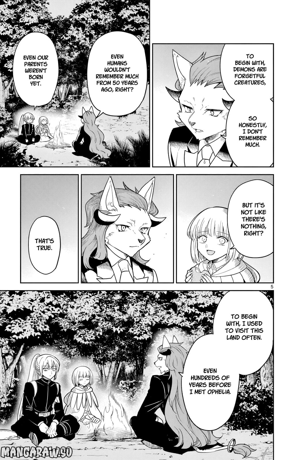 The Tale of Outcasts: The Flame Knight Chapter 2 page 5 - 