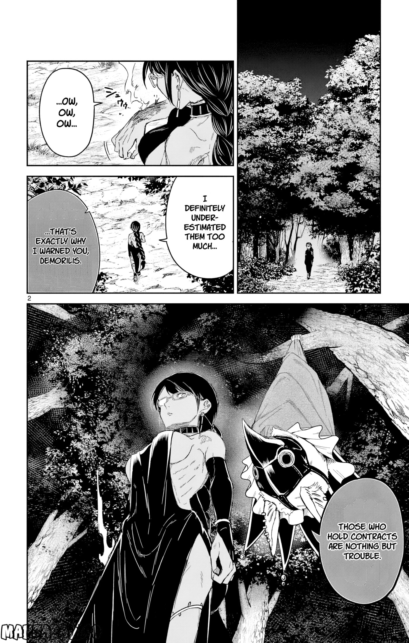 The Tale of Outcasts: The Flame Knight Chapter 4 page 2 - 