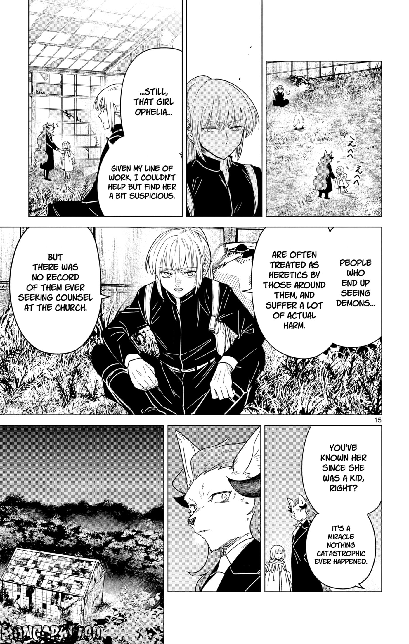 The Tale of Outcasts: The Flame Knight Chapter 4 page 15 - 
