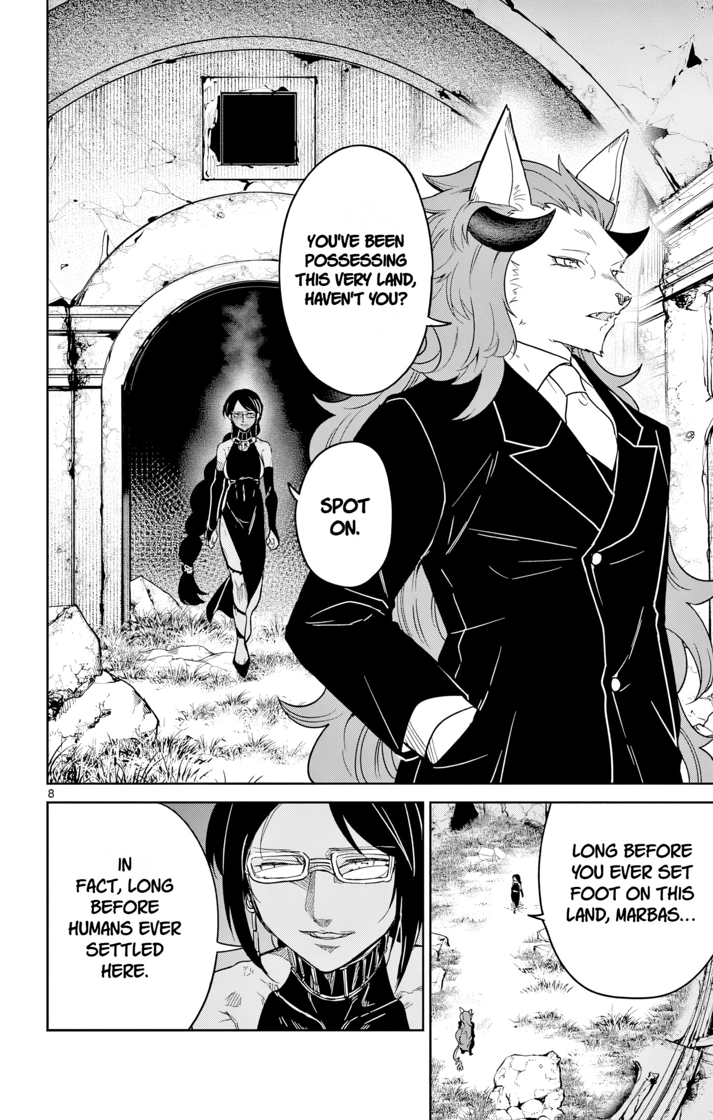 The Tale of Outcasts: The Flame Knight Chapter 5 page 8 - 