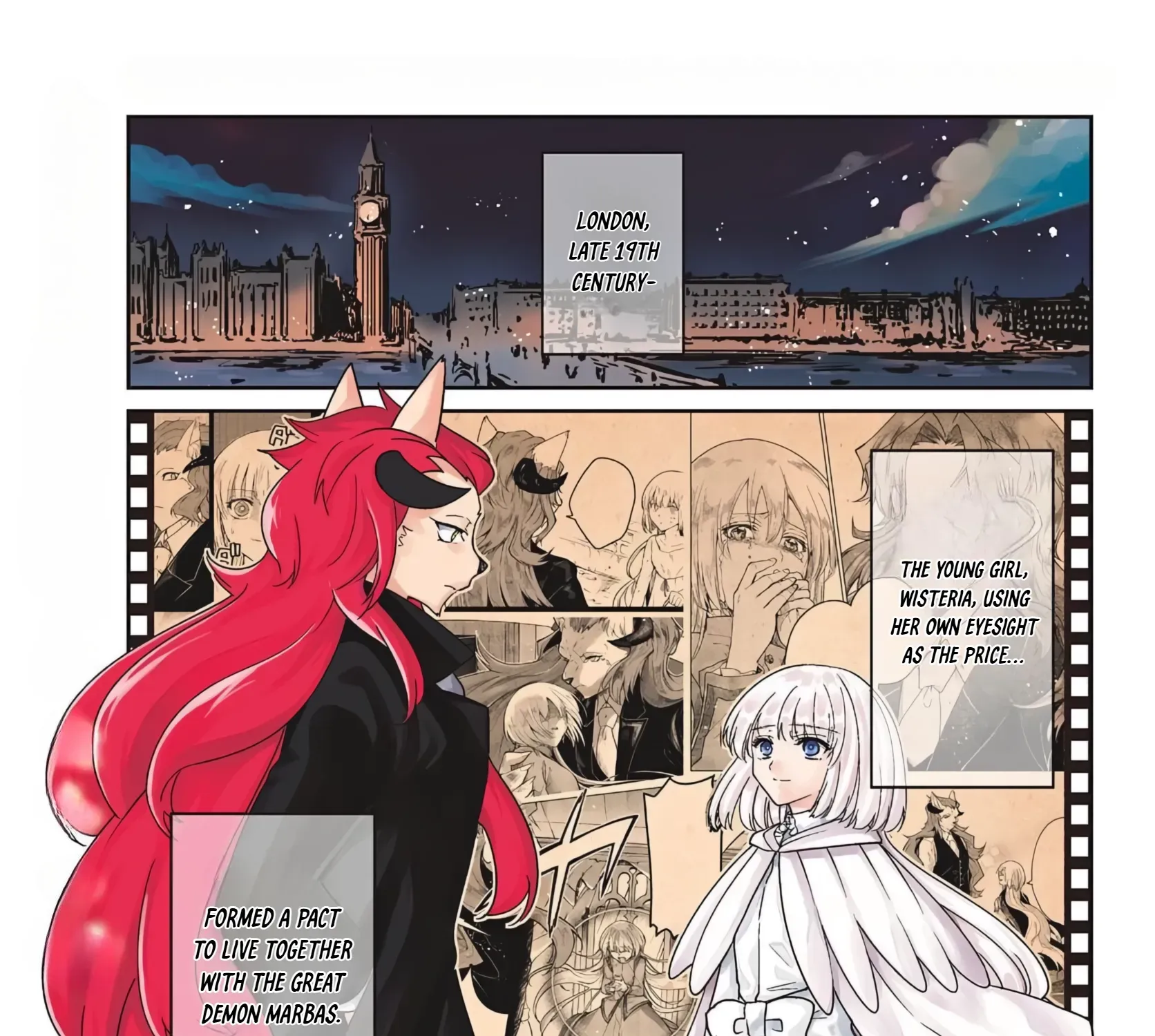 The Tale of the Outcasts: The Flame Knight Chapter 1 page 1 - 