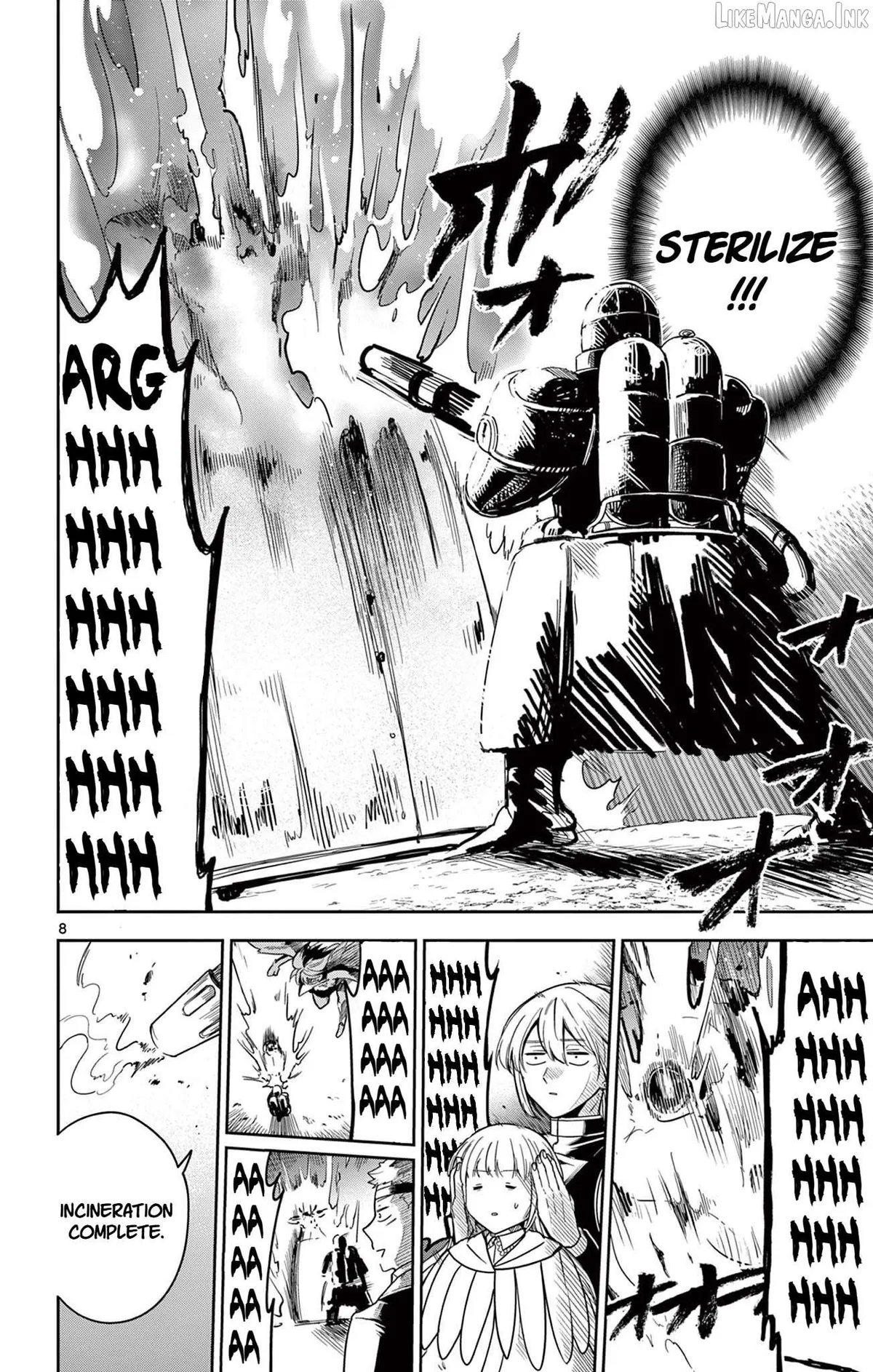 The Tale of the Outcasts: The Flame Knight Chapter 6 page 8 - 