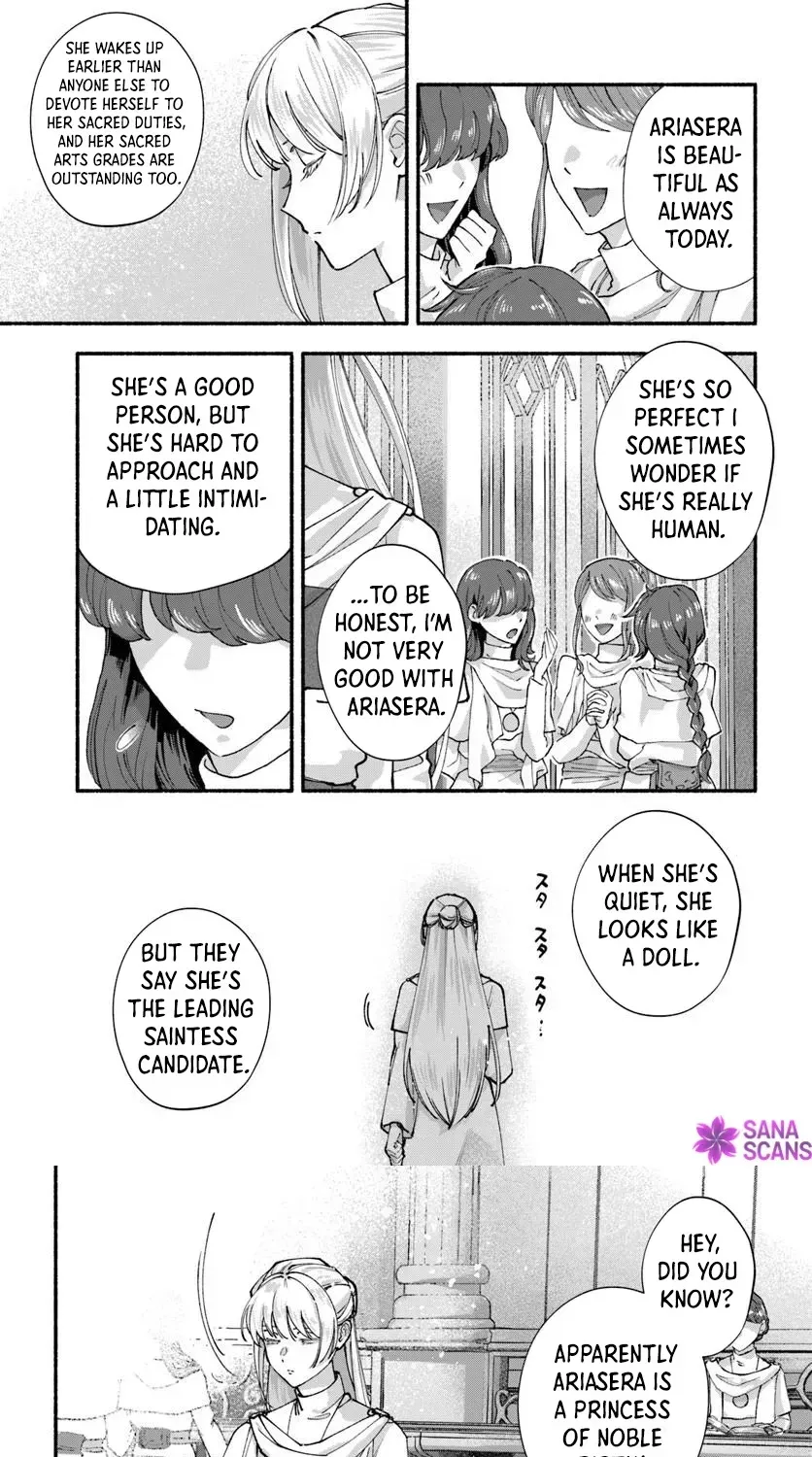 "The Temporary Saintess Keeps Rejecting Her Favorite Crown Prince