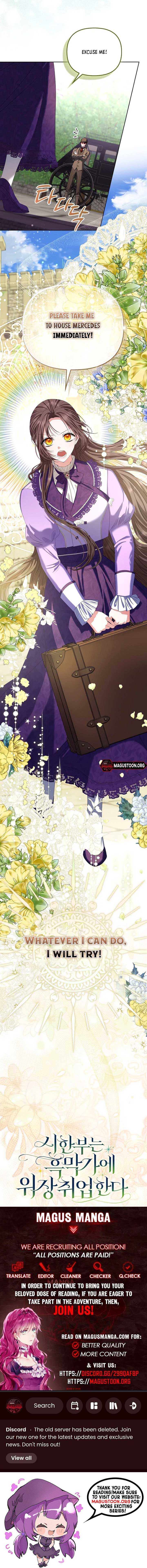 The Terminally Ill Miss Goes Undercover in the Villain’s Household Chapter 1 page 10 - 
