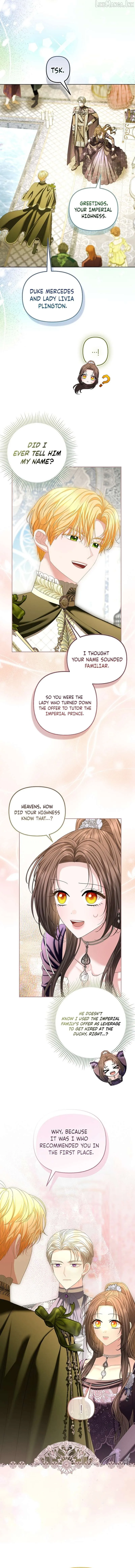 The Terminally Ill Miss Goes Undercover in the Villain’s Household Chapter 41 page 11 - 