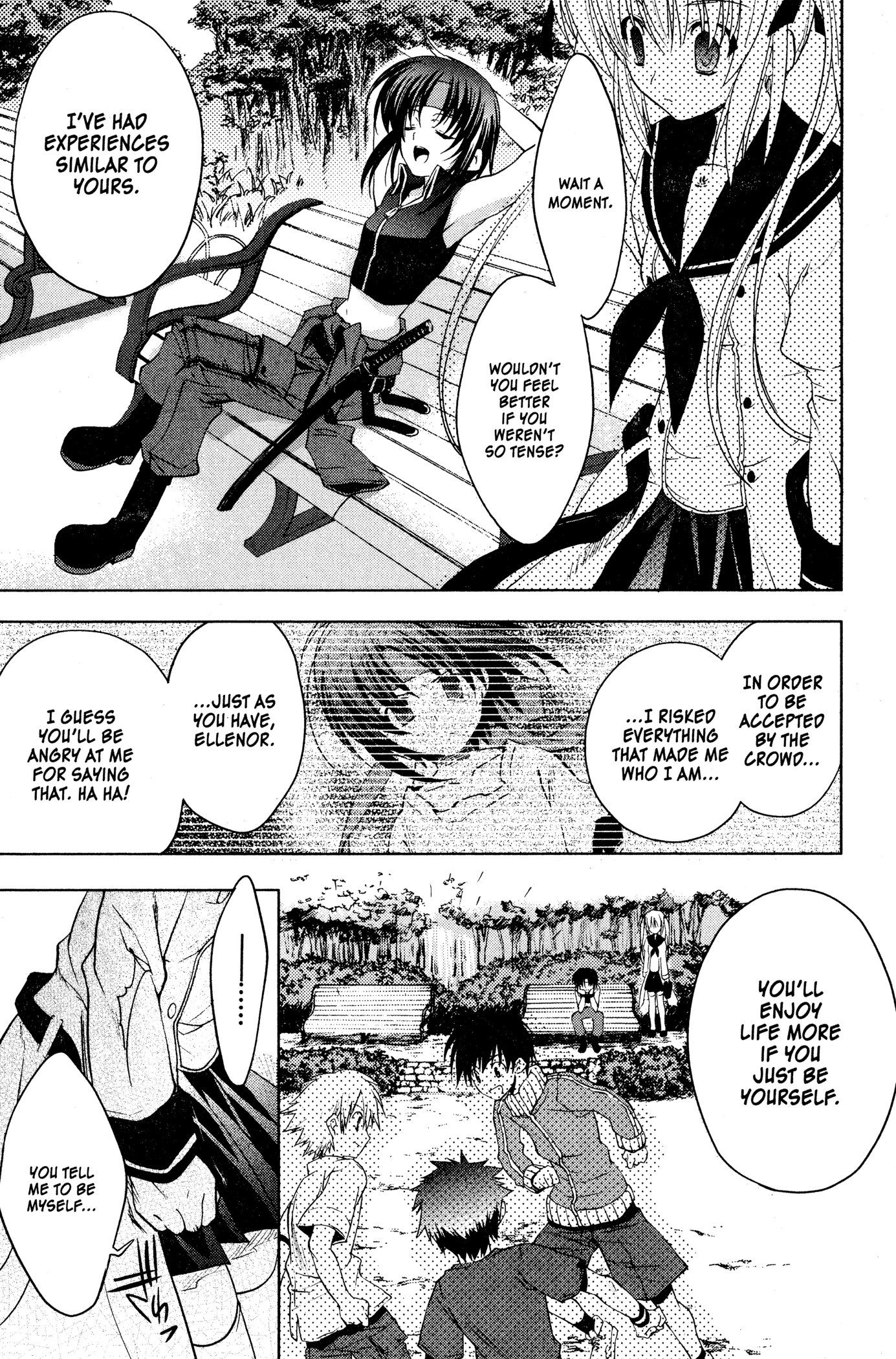 The Third: Aoi Hitomi no Shoujo Chapter 5 page 22 - 