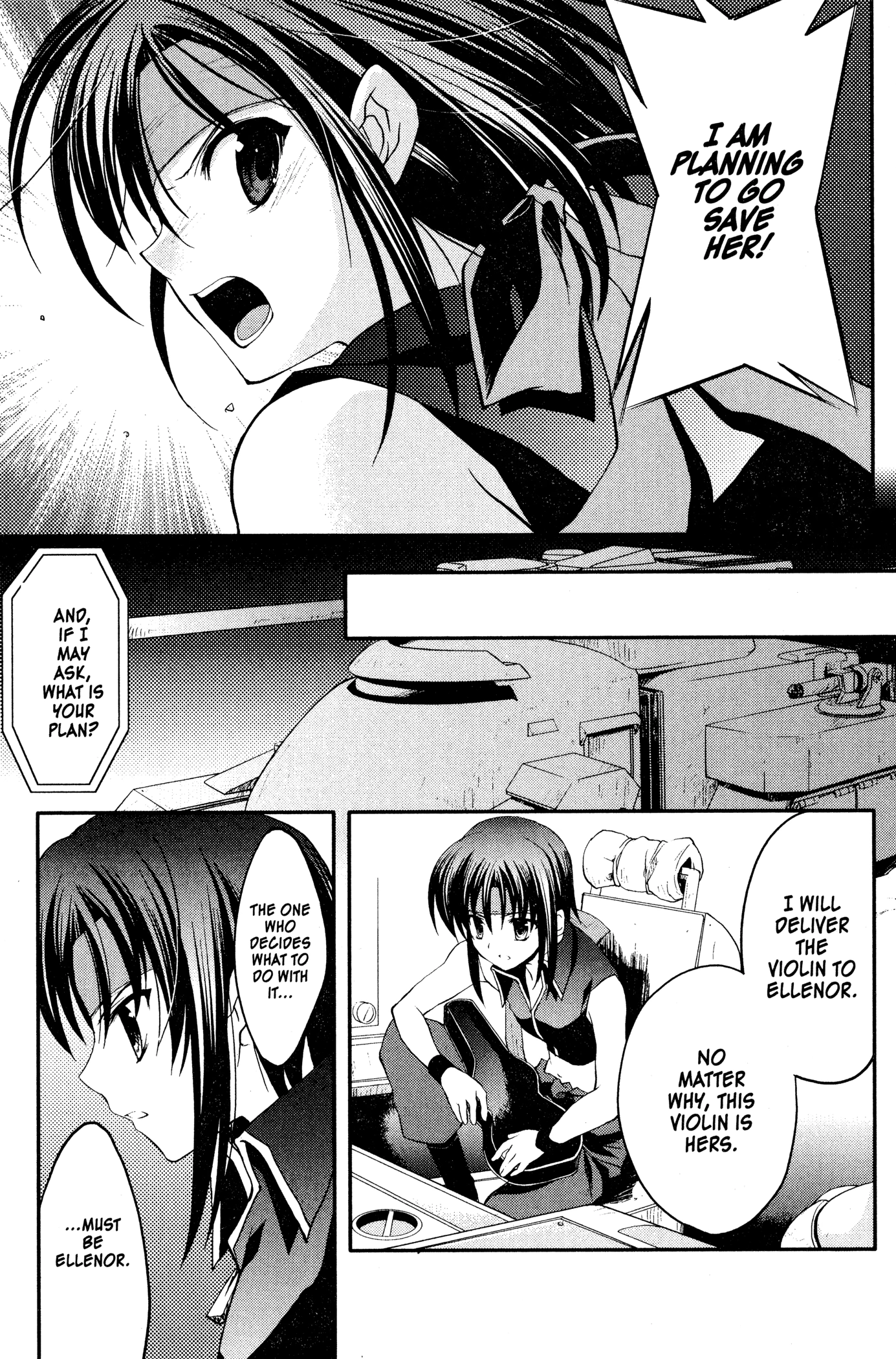 The Third: Aoi Hitomi no Shoujo Chapter 6 page 14 - 