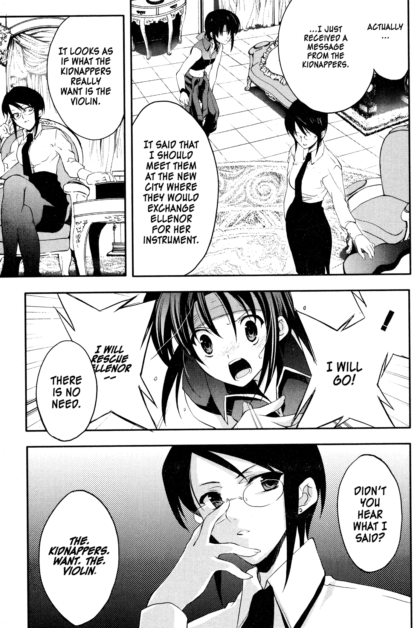 The Third: Aoi Hitomi no Shoujo Chapter 6 page 10 - 