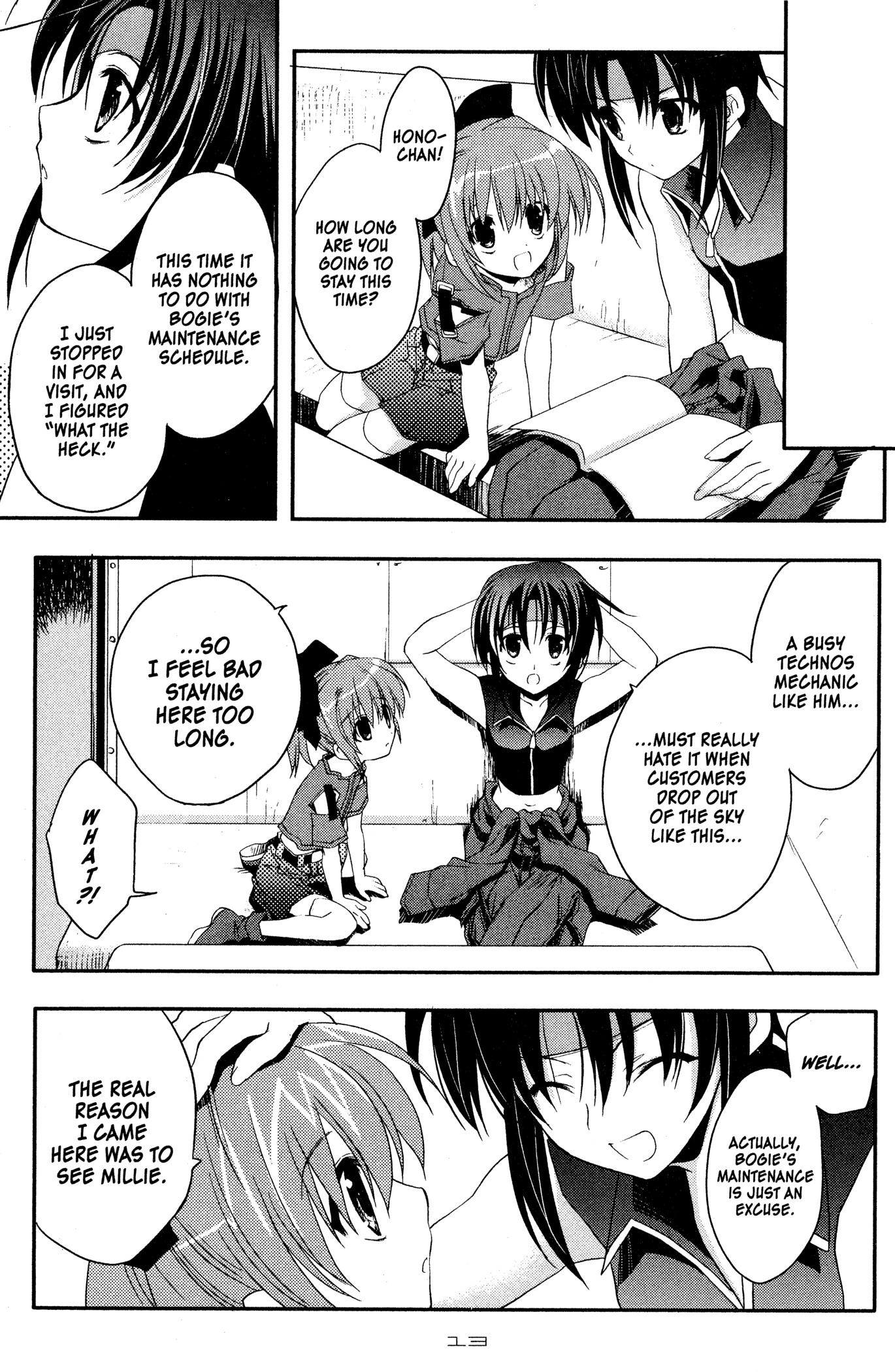 The Third: Aoi Hitomi no Shoujo Chapter 7 page 13 - 