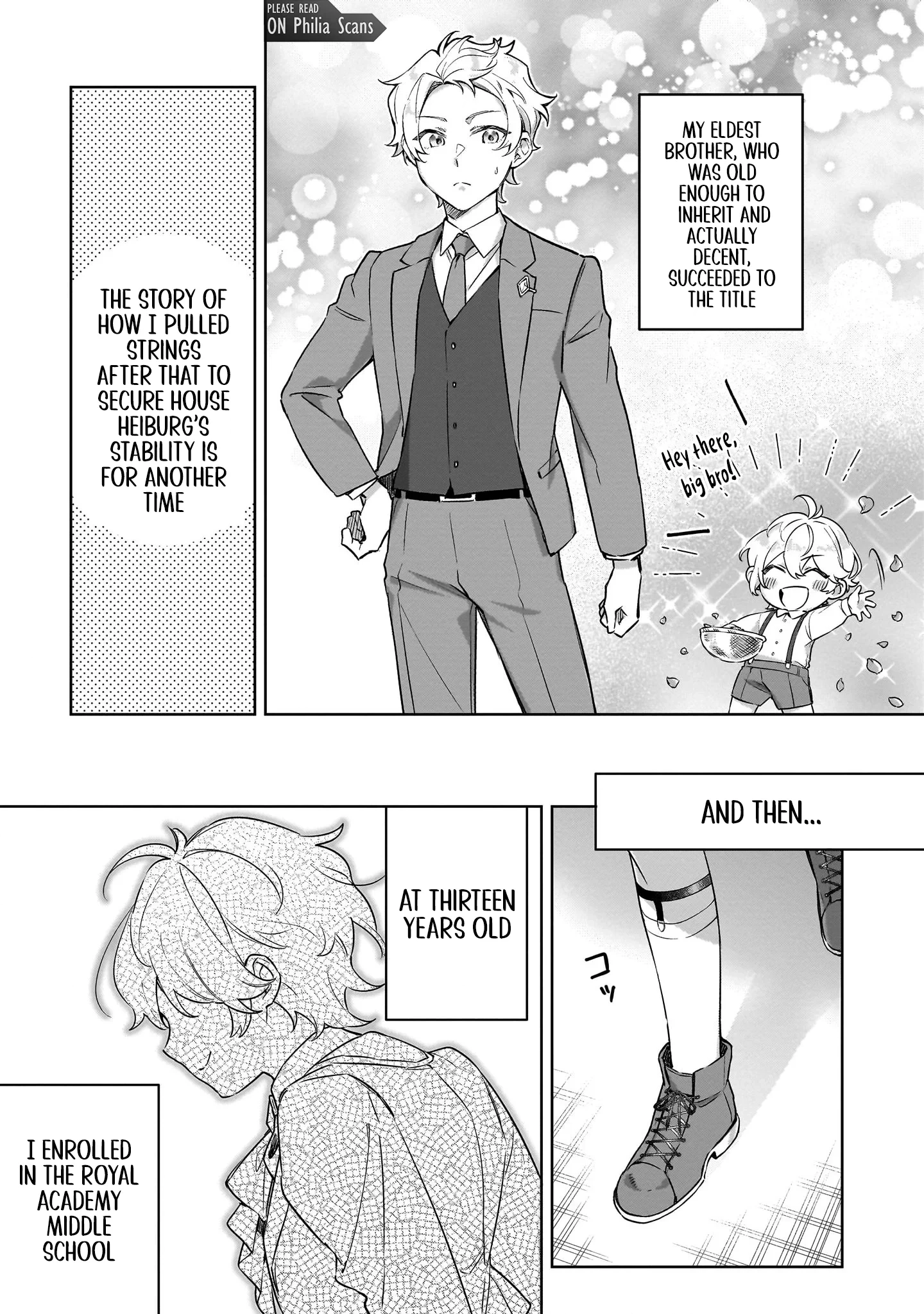 The Third Son of the Heiburg Family Is a Little Devil Shota Chapter 1 page 11 - 