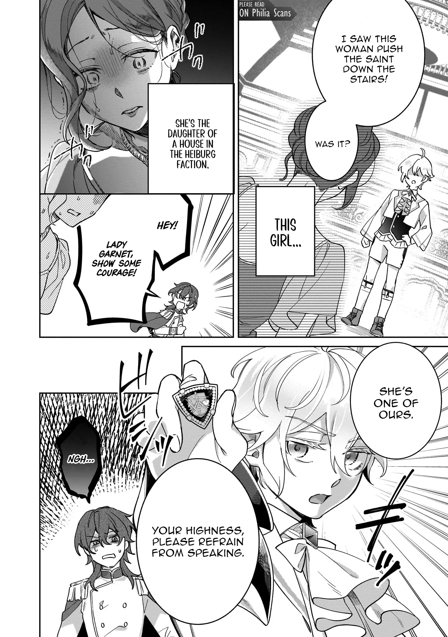 The Third Son of the Heiburg Family Is a Little Devil Shota Chapter 1 page 36 - 