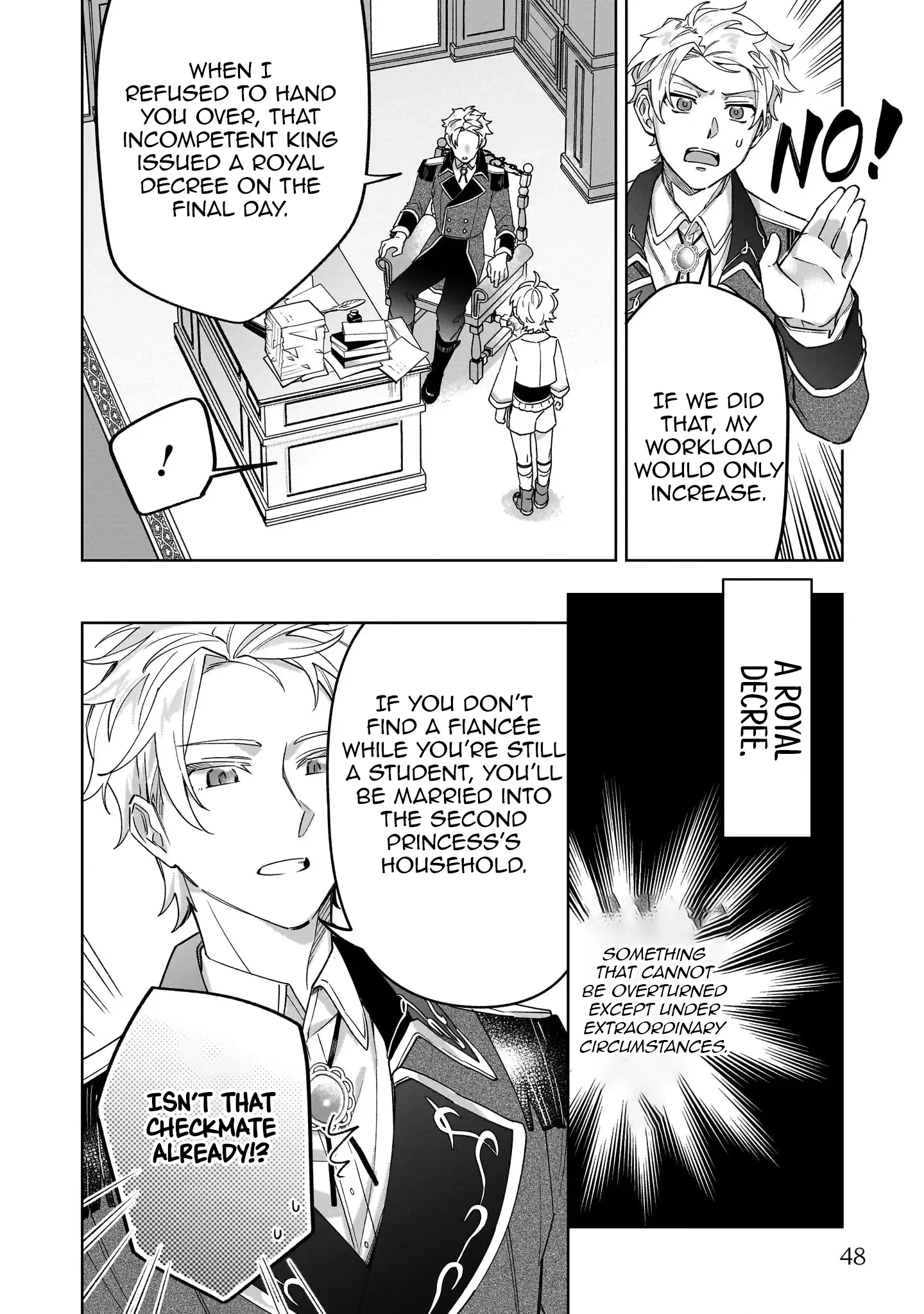 The Third Son of the Heiburg Family Is a Little Devil Shota Chapter 2 page 13 - 