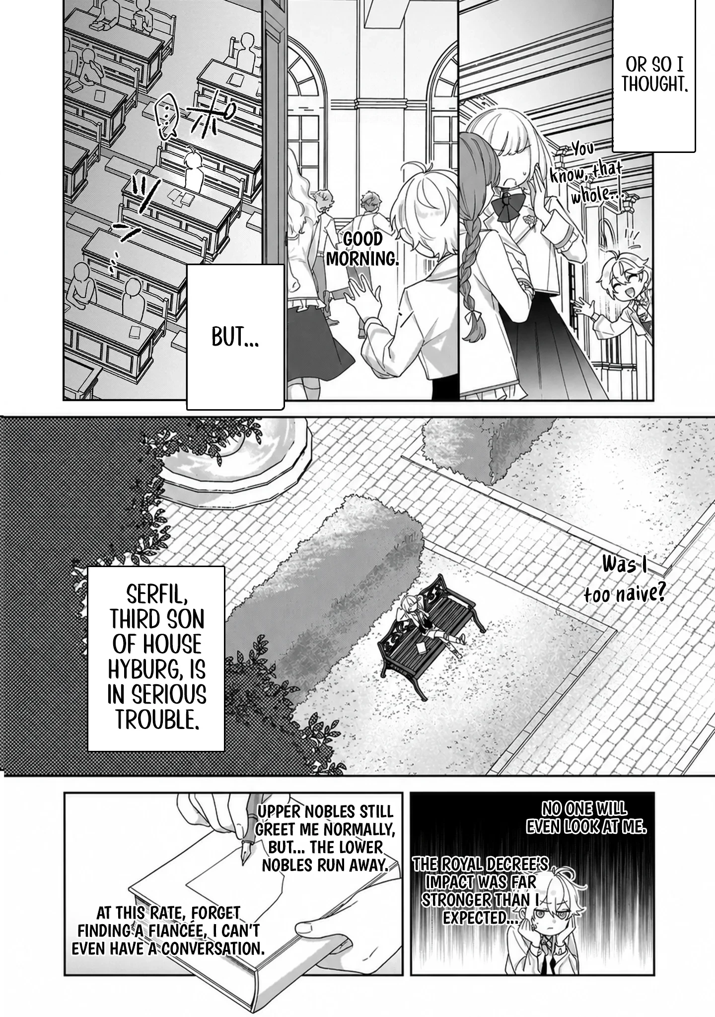 The Third Son of the Heiburg Family Is a Little Devil Shota Chapter 2 page 19 - 