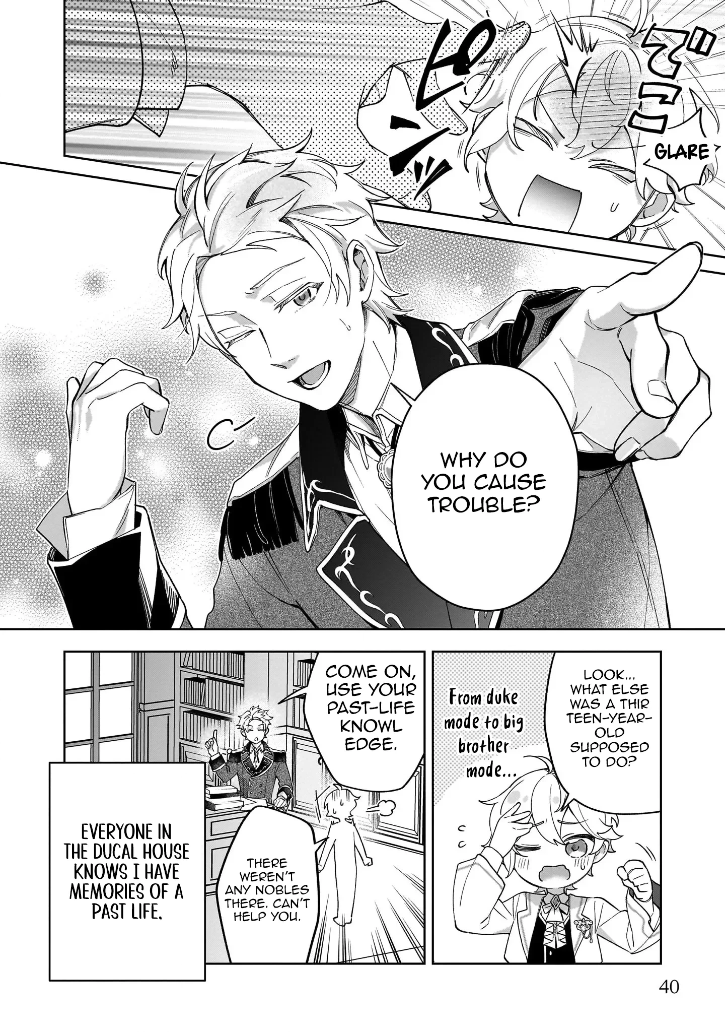 The Third Son of the Heiburg Family Is a Little Devil Shota Chapter 2 page 5 - 