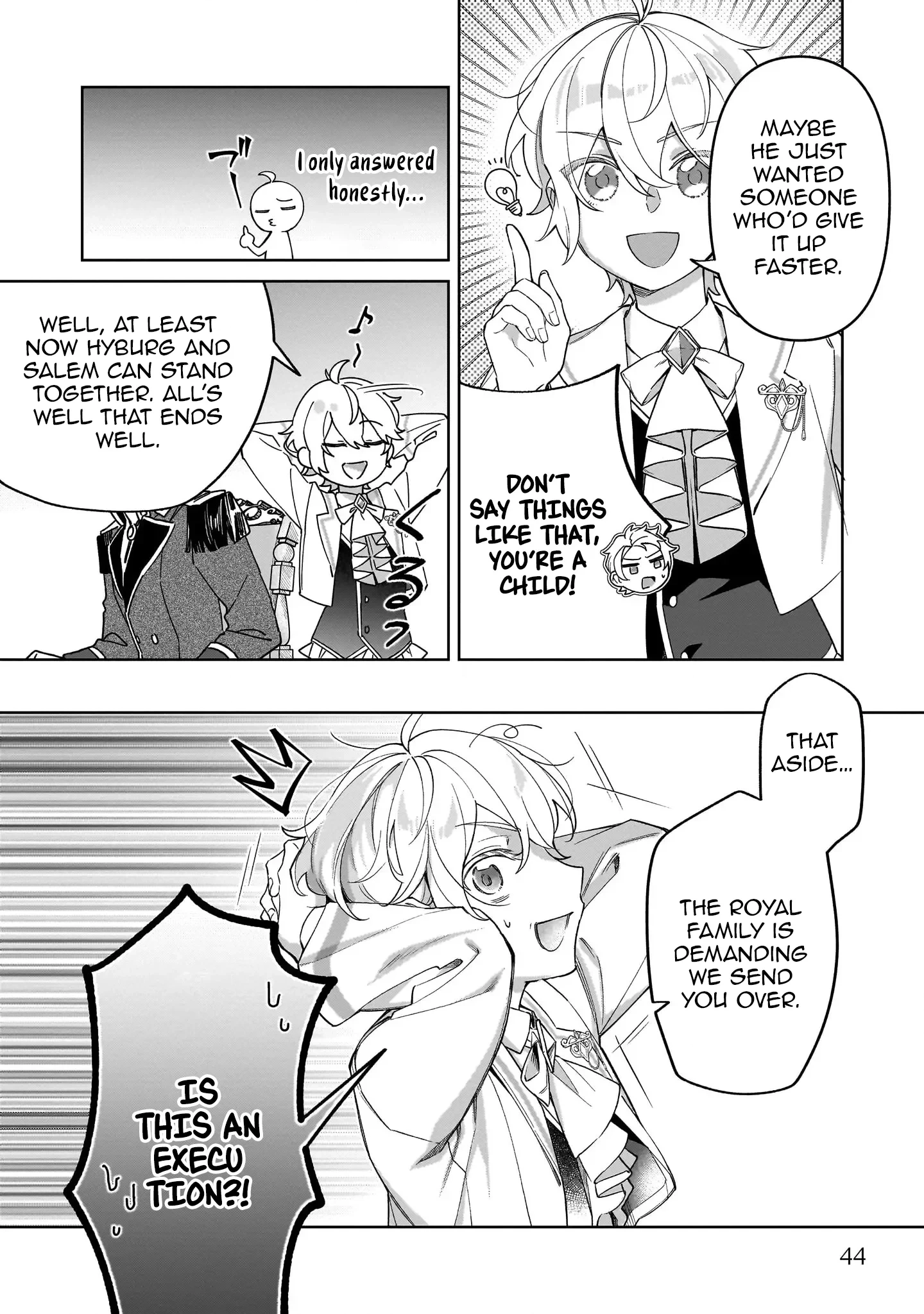 The Third Son of the Heiburg Family Is a Little Devil Shota Chapter 2 page 9 - 