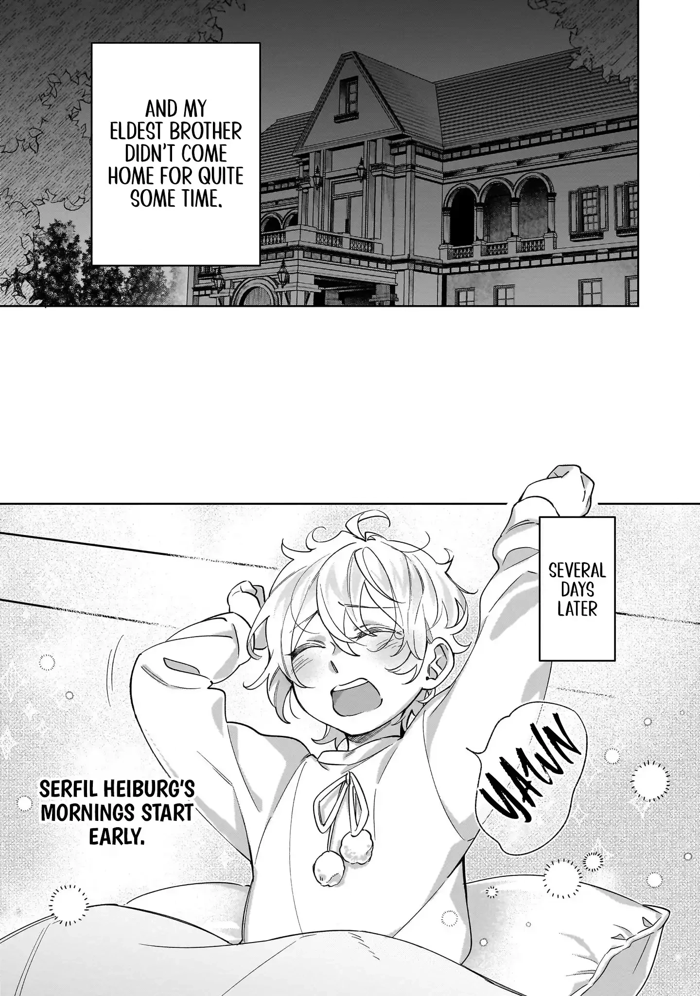 The Third Son of the Heiburg Family Is a Little Devil Shota Chapter 3 page 12 - 