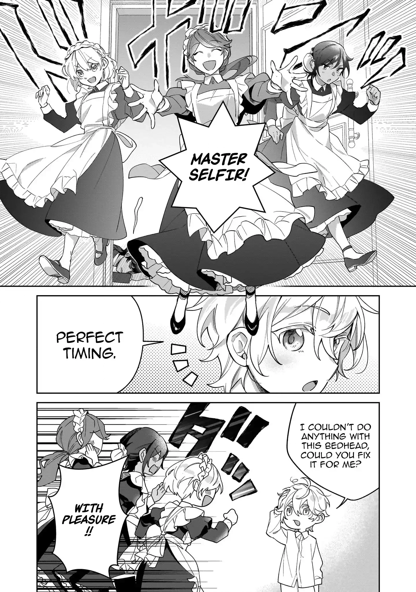 The Third Son of the Heiburg Family Is a Little Devil Shota Chapter 3 page 15 - 