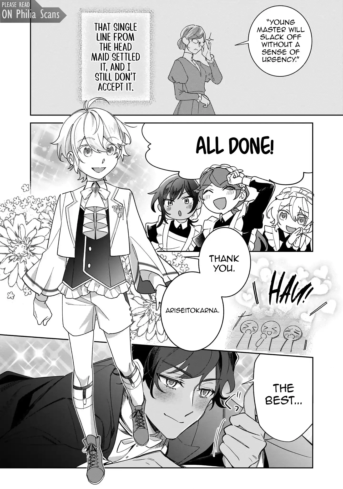 The Third Son of the Heiburg Family Is a Little Devil Shota Chapter 3 page 17 - 