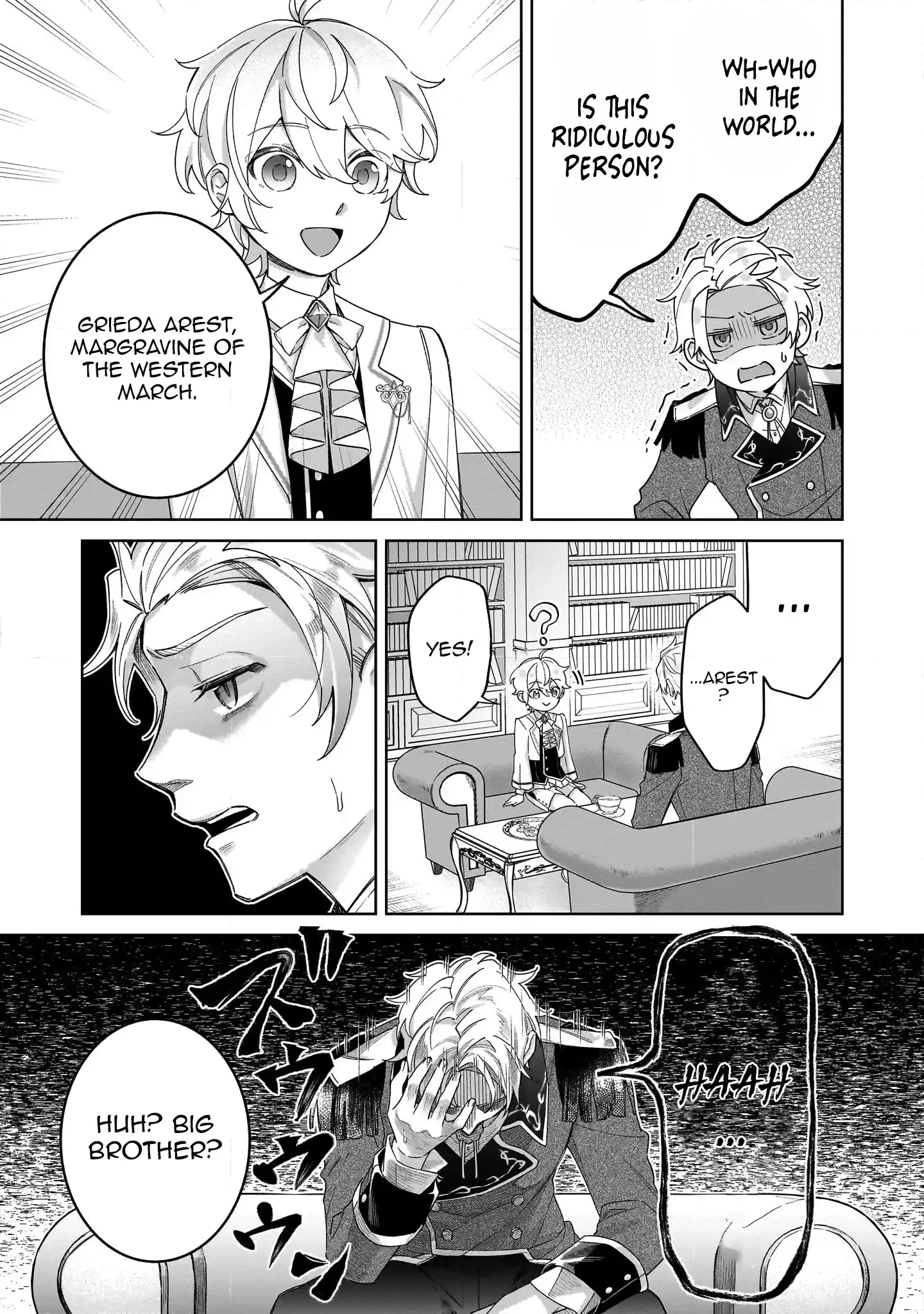 The Third Son of the Heiburg Family Is a Little Devil Shota Chapter 3 page 10 - 