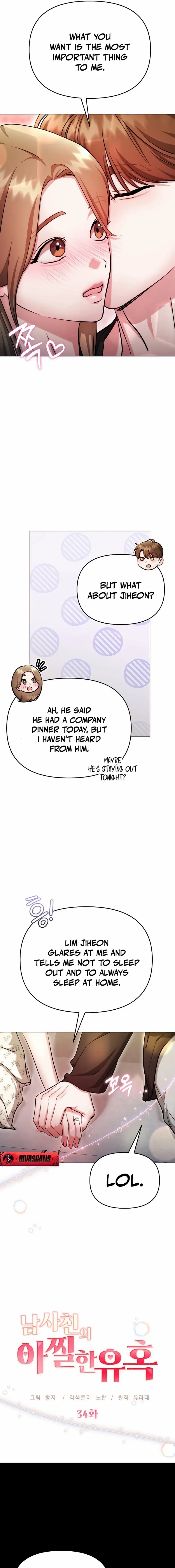 The Thrilling Temptation of a Boyfriend Chapter 34 page 9 - 