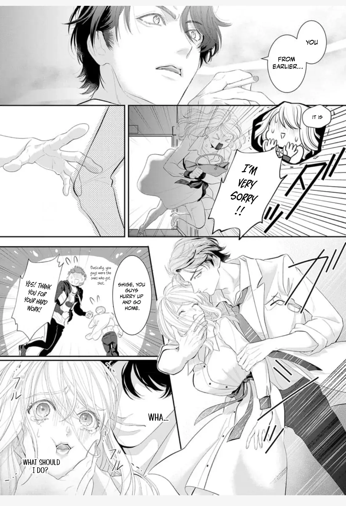 The tiger in the white coat is an outstanding yakuza Chapter 1 page 14 - 