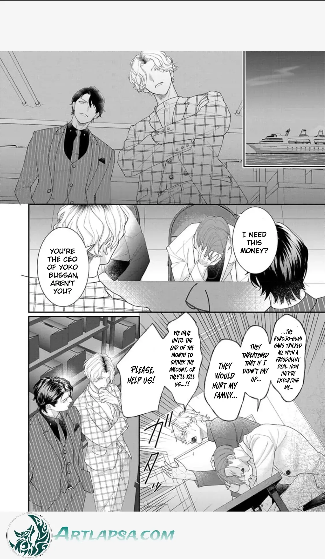 The tiger in the white coat is an outstanding yakuza Chapter 10 page 11 - 