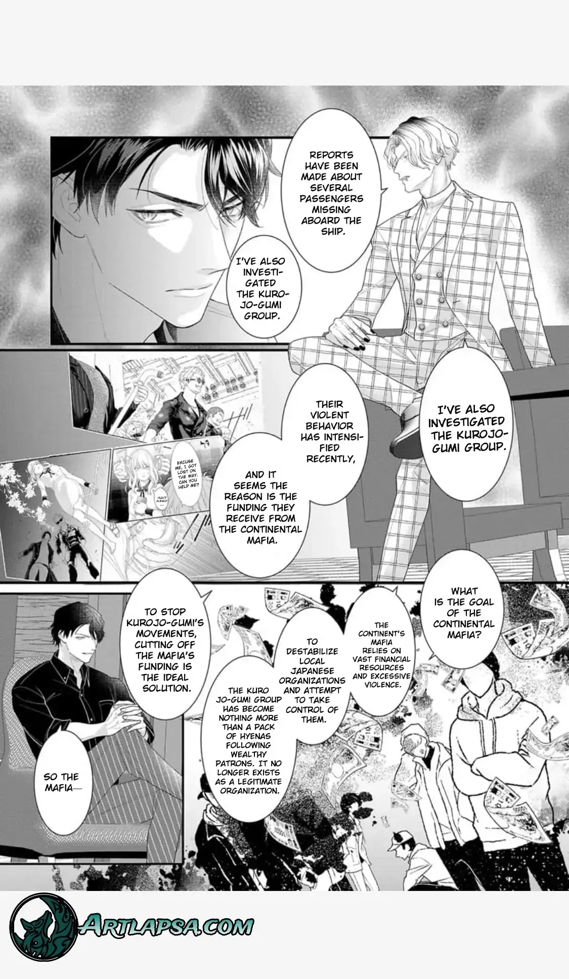 The tiger in the white coat is an outstanding yakuza Chapter 10 page 22 - 