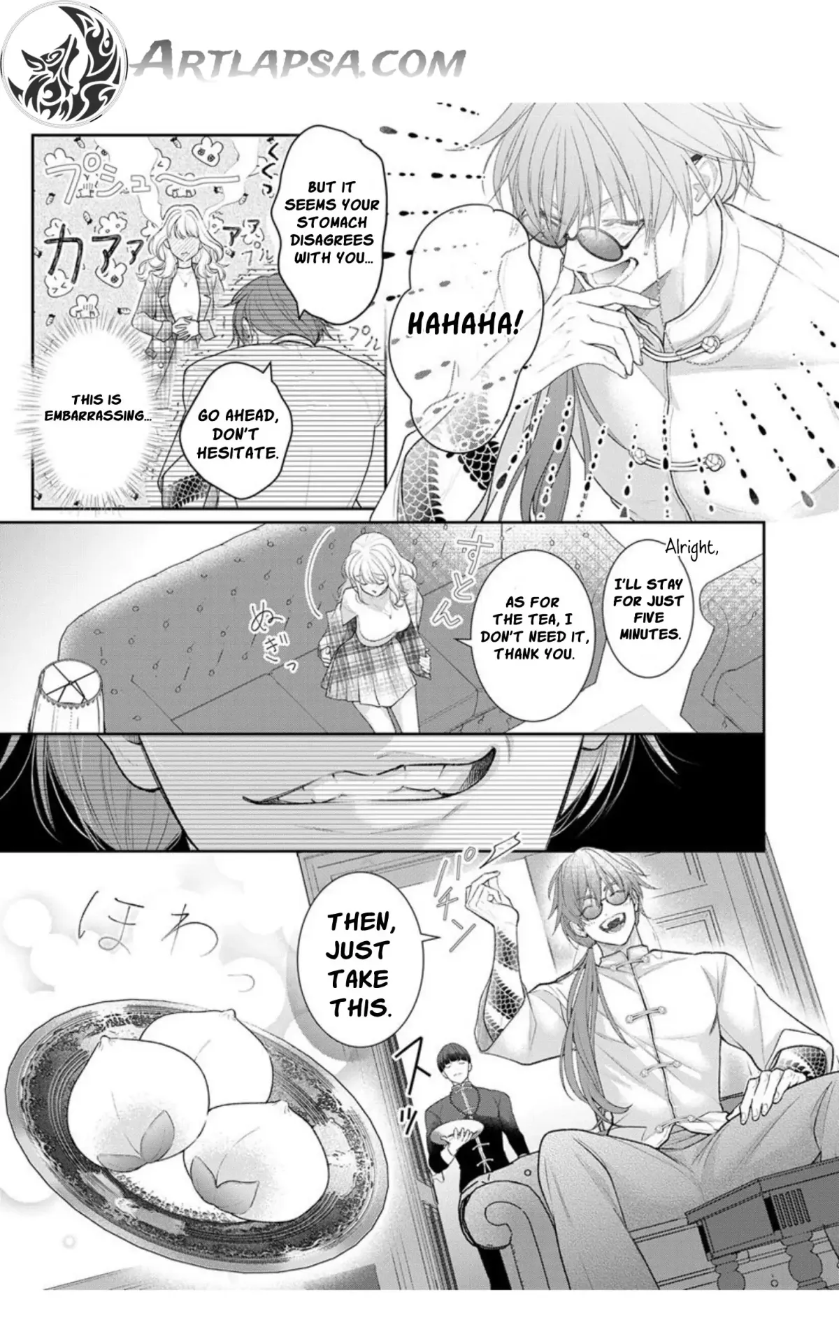 The tiger in the white coat is an outstanding yakuza Chapter 14 page 6 - 