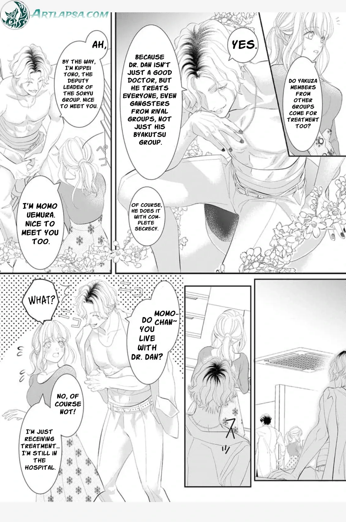 The tiger in the white coat is an outstanding yakuza Chapter 2 page 12 - 