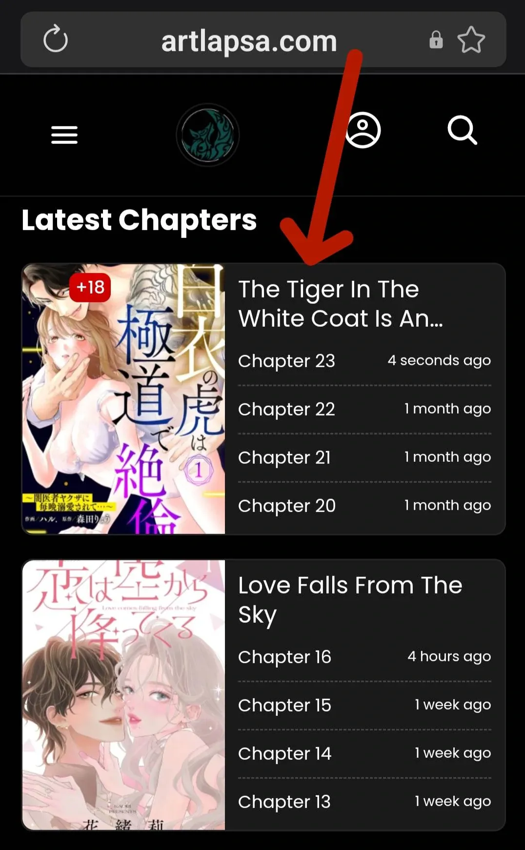 The tiger in the white coat is an outstanding yakuza Chapter 20 page 1 - 