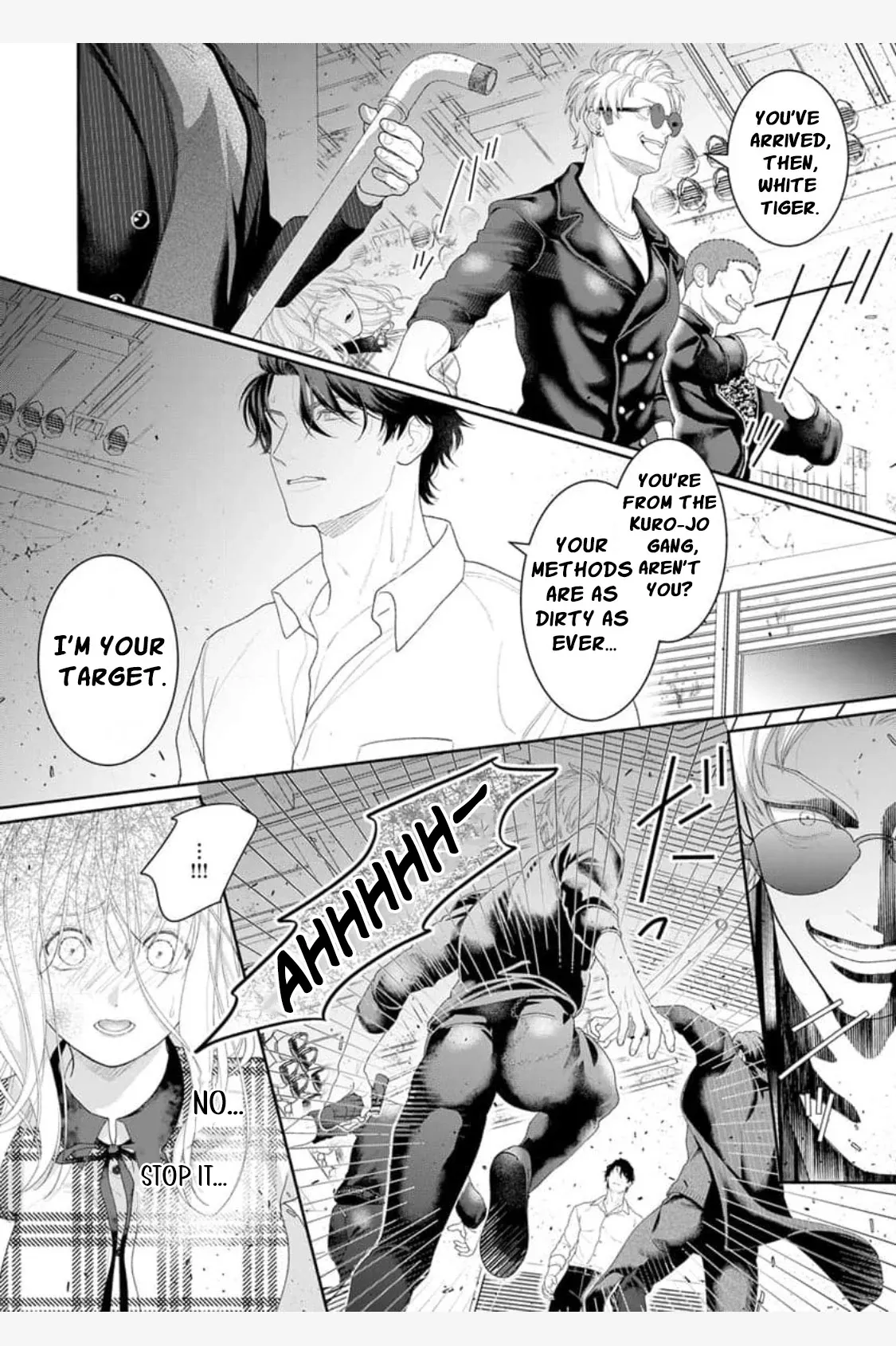 The tiger in the white coat is an outstanding yakuza Chapter 3 page 16 - 