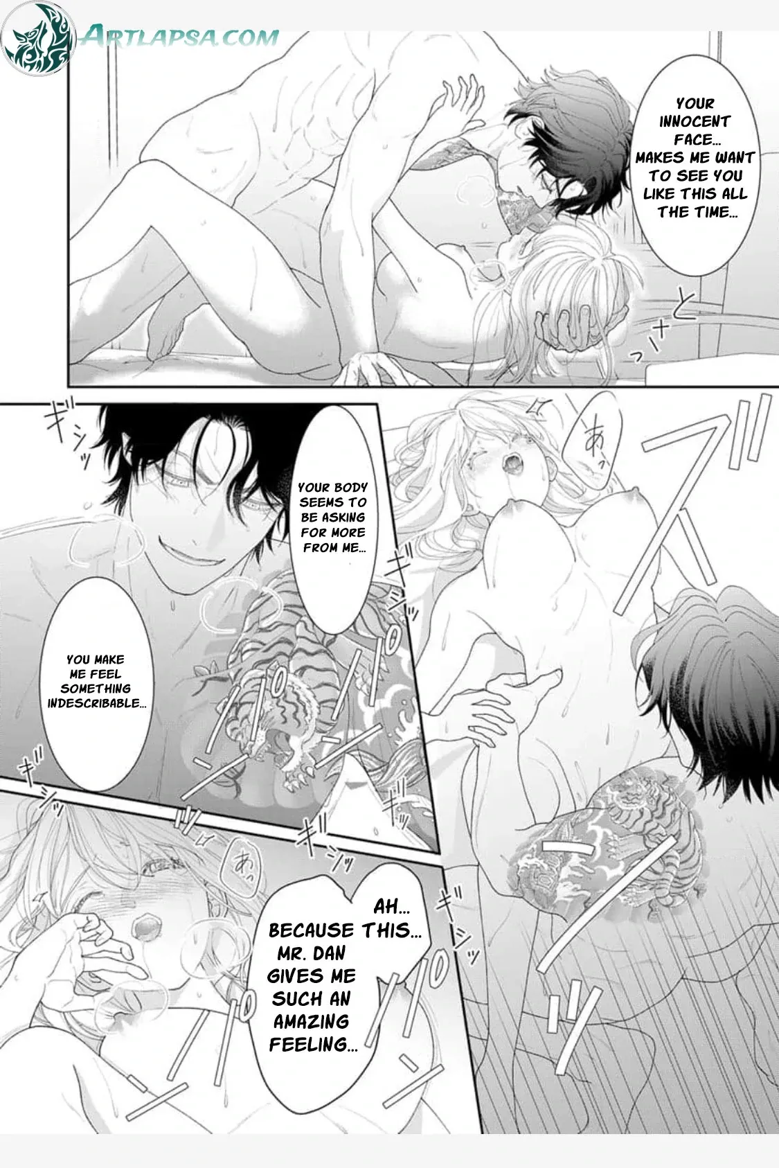 The tiger in the white coat is an outstanding yakuza Chapter 3 page 24 - 
