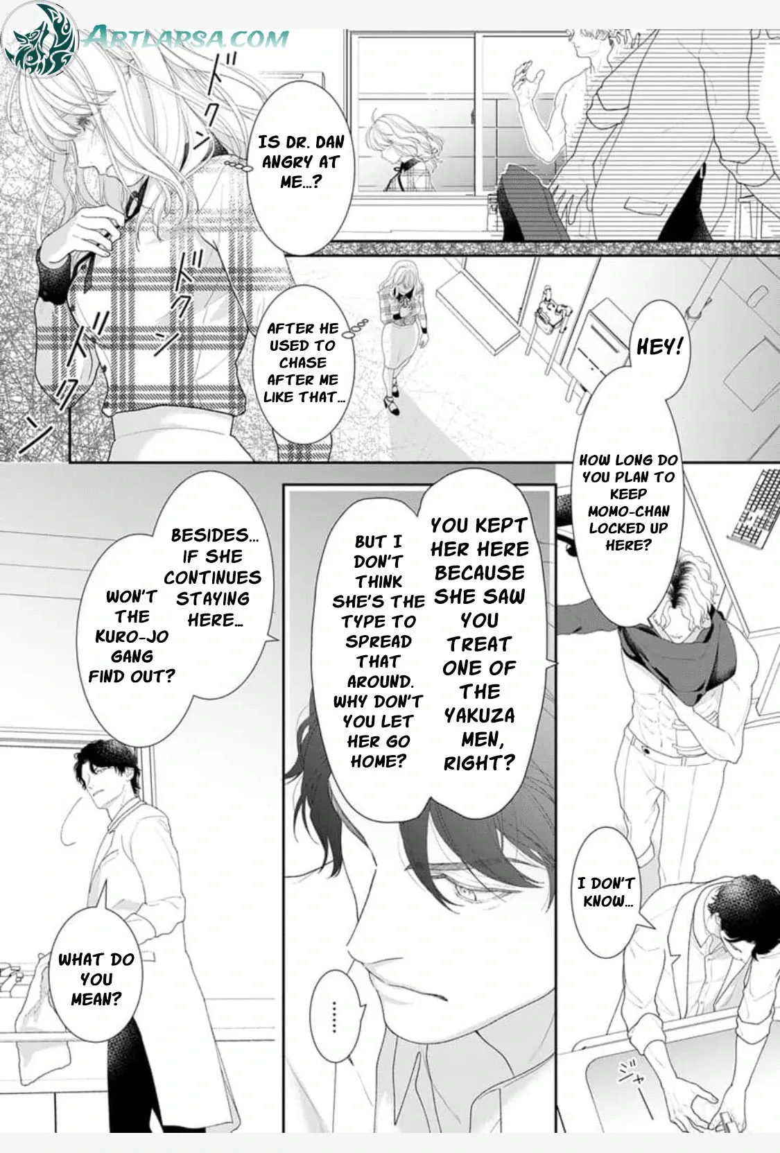 The tiger in the white coat is an outstanding yakuza Chapter 3 page 7 - 