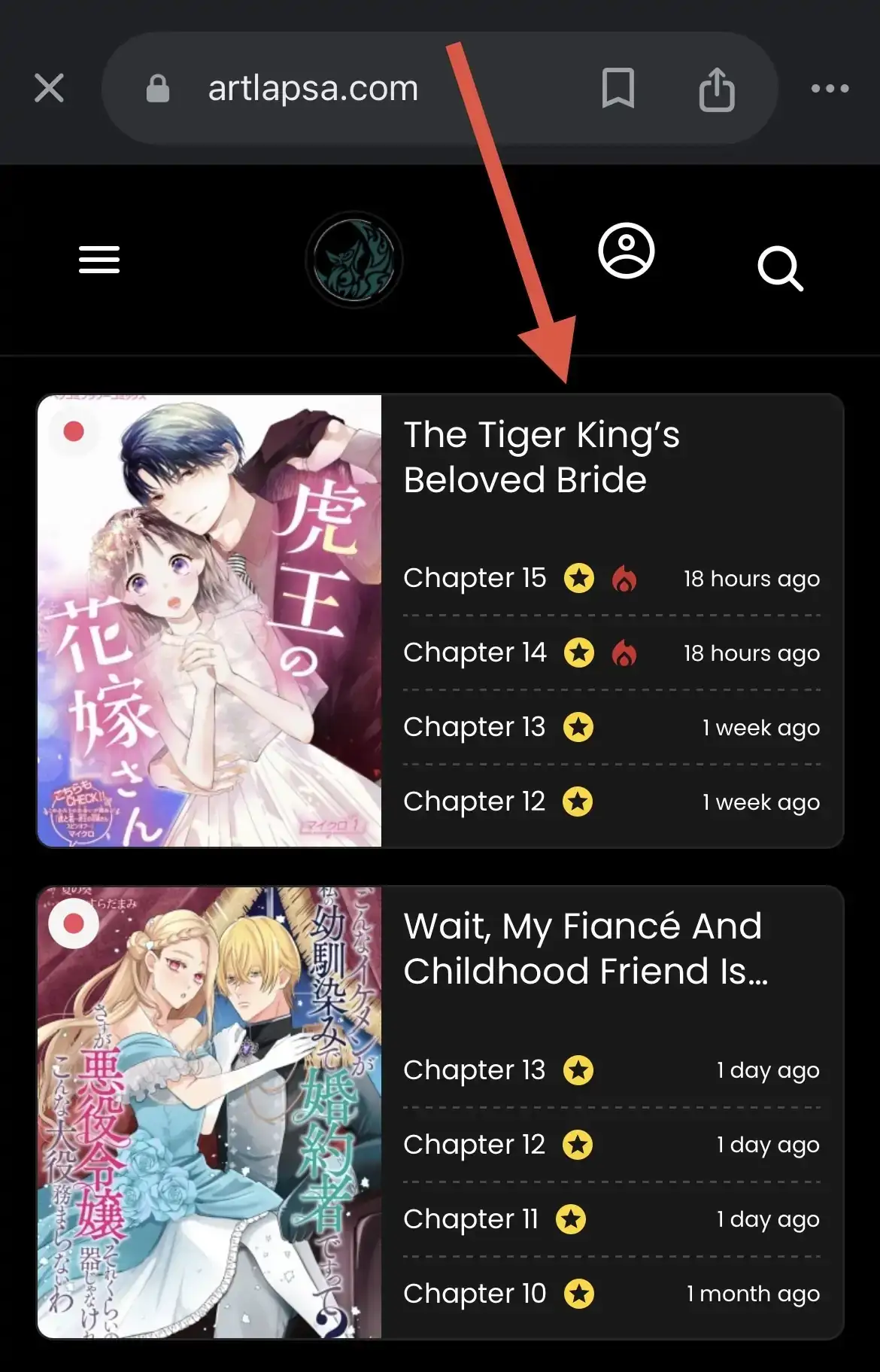 The Tiger King’s Beloved Bride Chapter 7 page 1 - 