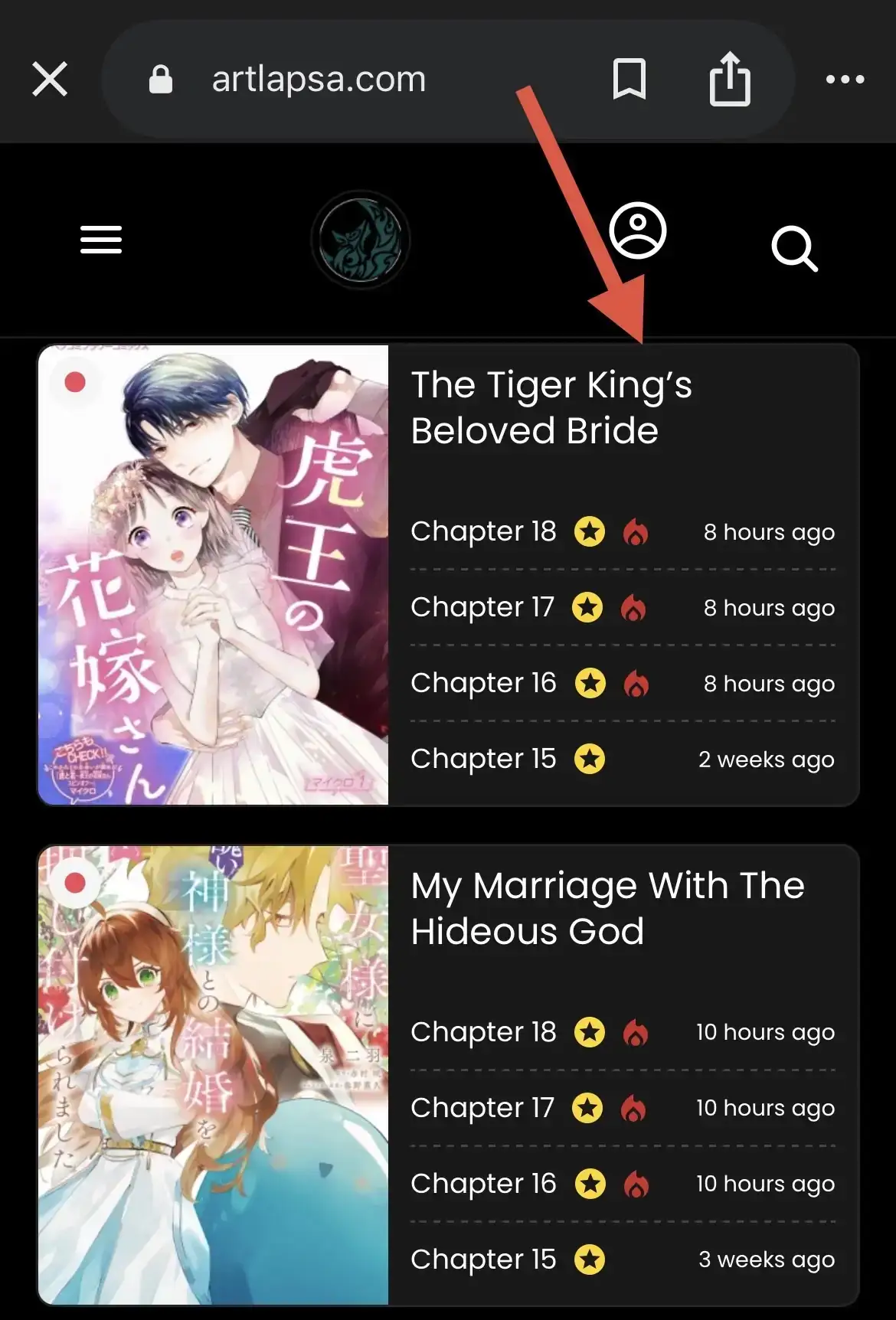 The Tiger King’s Beloved Bride Chapter 9 page 1 - 