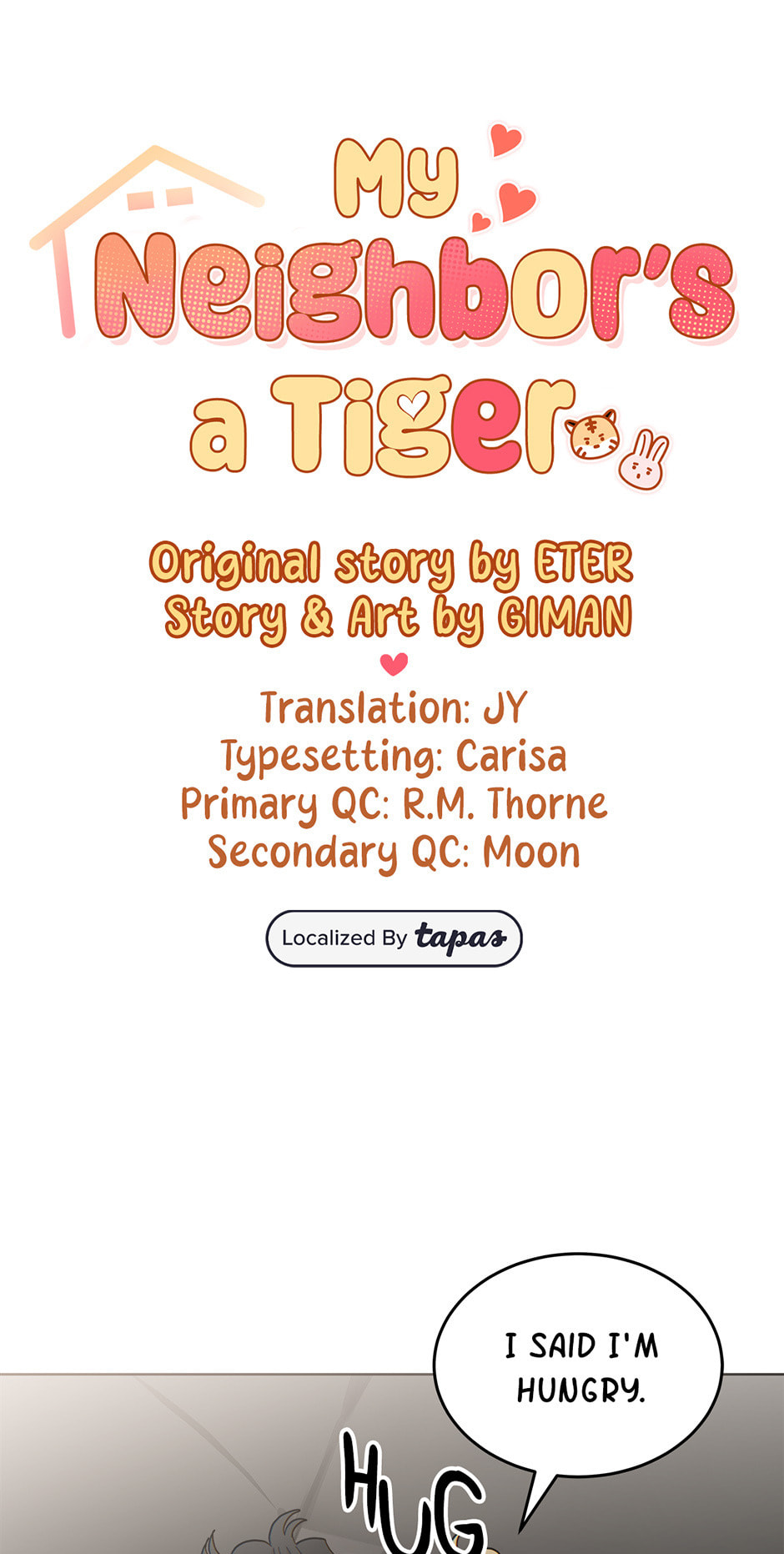 The tiger next door Chapter 35 page 1 - 